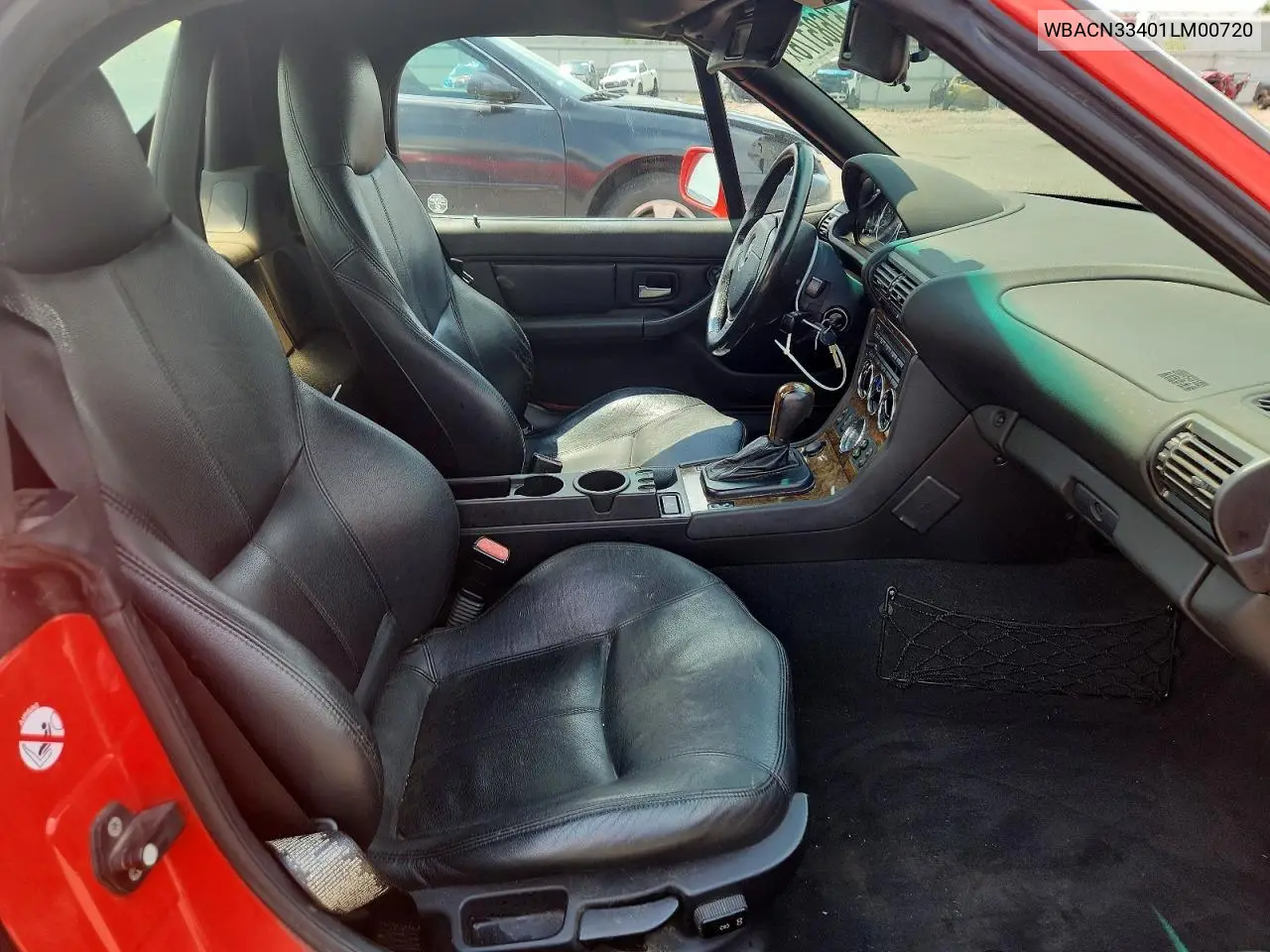 2001 BMW Z3 2.5 VIN: WBACN33401LM00720 Lot: 61685176