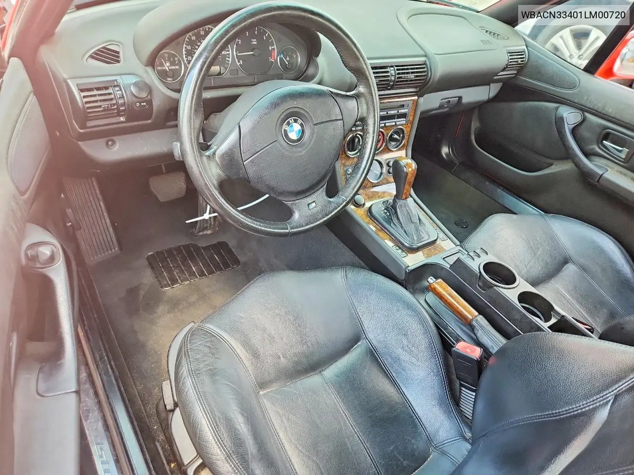2001 BMW Z3 2.5 VIN: WBACN33401LM00720 Lot: 61685176
