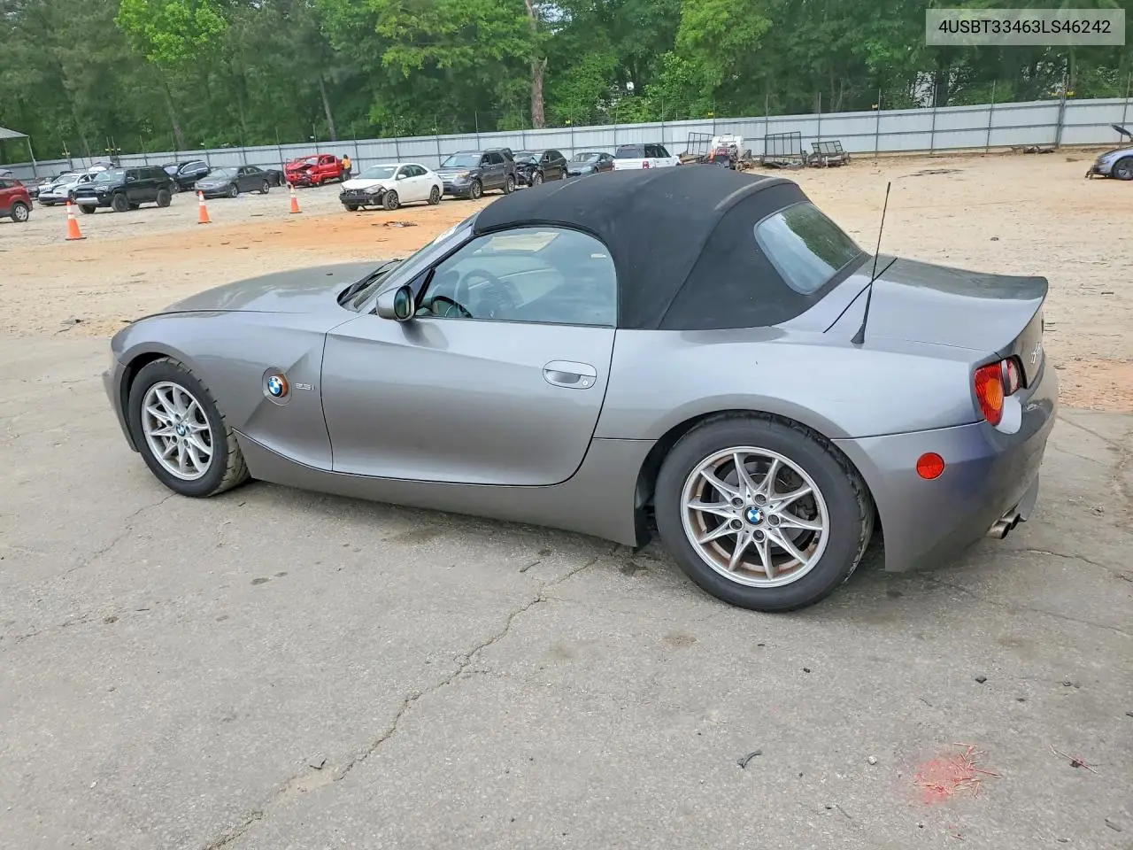 2003 BMW Z4 2.5 VIN: 4USBT33463LS46242 Lot: 52645546