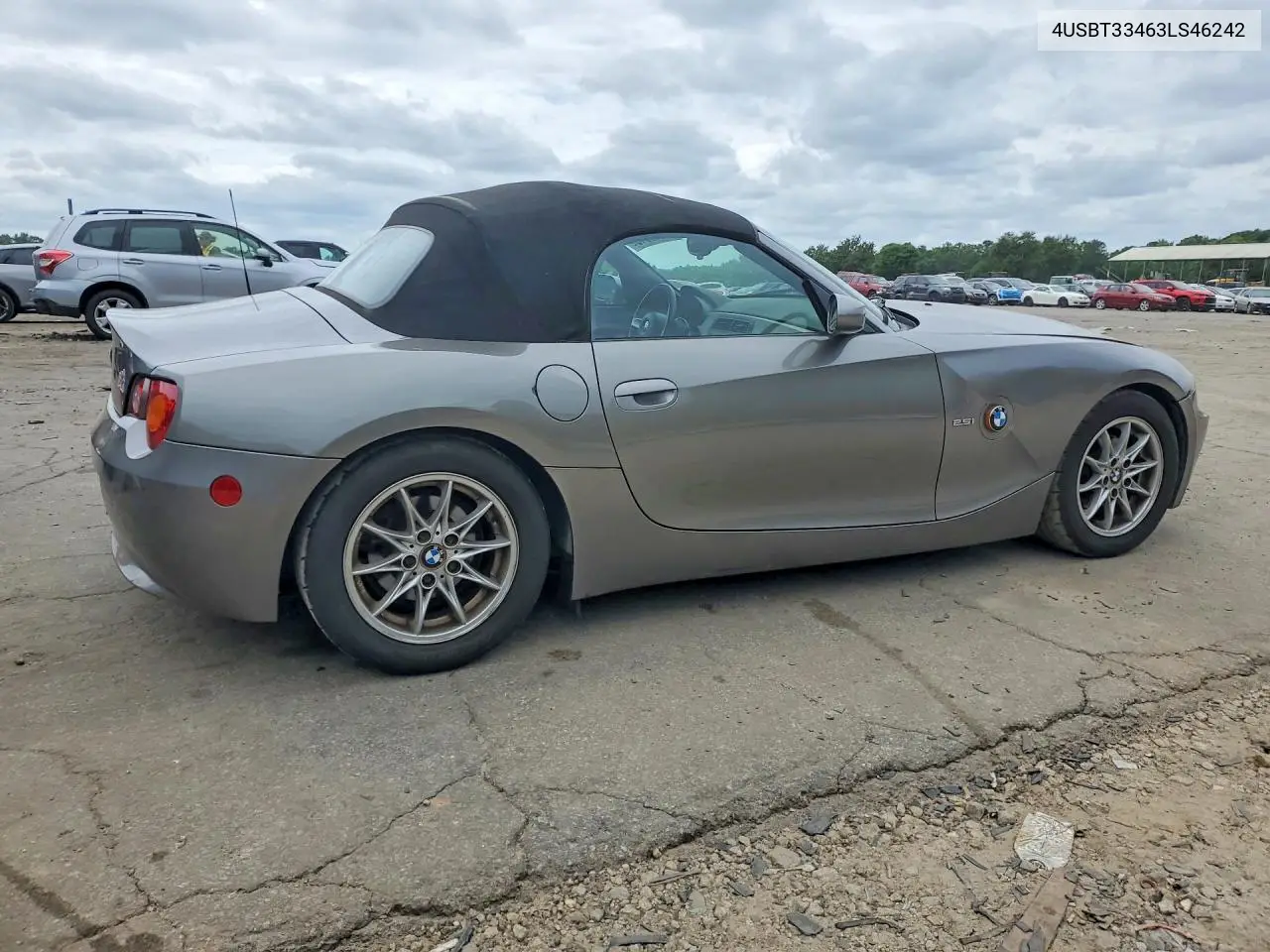 2003 BMW Z4 2.5 VIN: 4USBT33463LS46242 Lot: 52645546