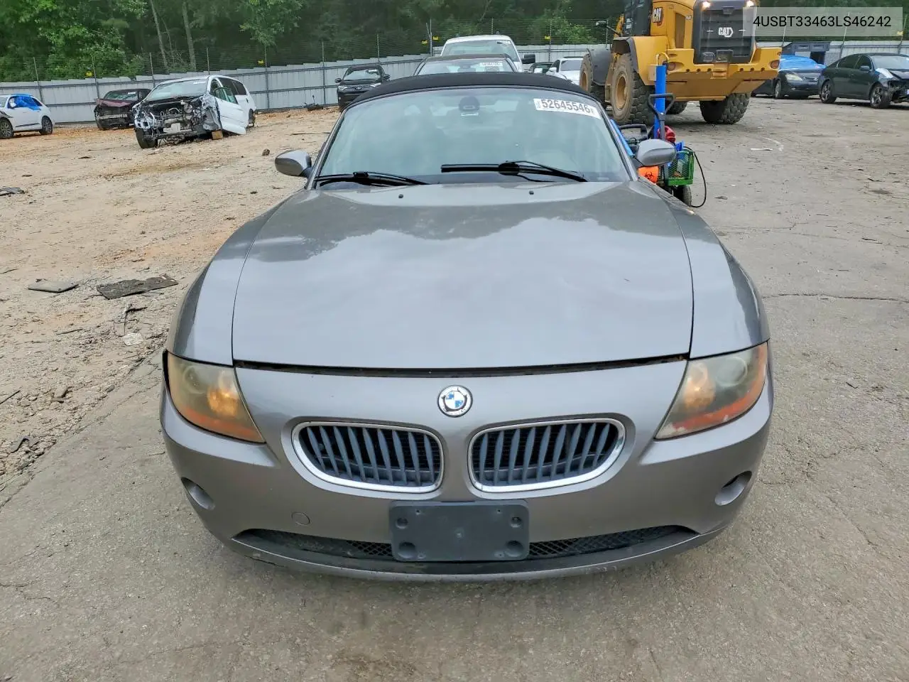 2003 BMW Z4 2.5 VIN: 4USBT33463LS46242 Lot: 52645546