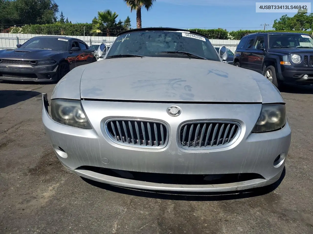 2003 BMW Z4 2.5 VIN: 4USBT33413LS46942 Lot: 56266206