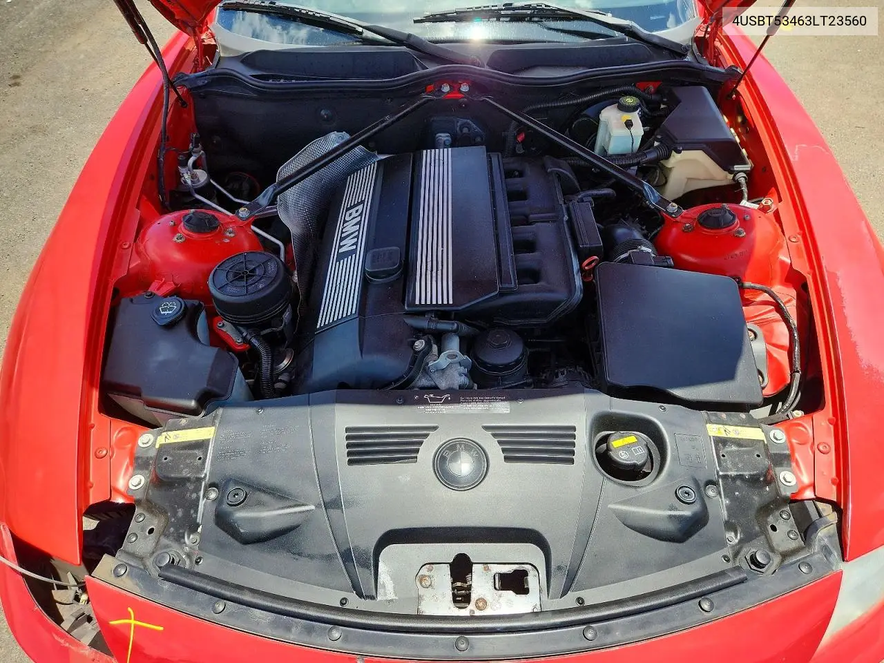 2003 BMW Z4 3.0 VIN: 4USBT53463LT23560 Lot: 58156546
