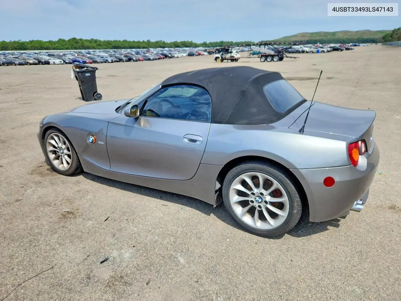 2003 BMW Z4 2.5 VIN: 4USBT33493LS47143 Lot: 61233306