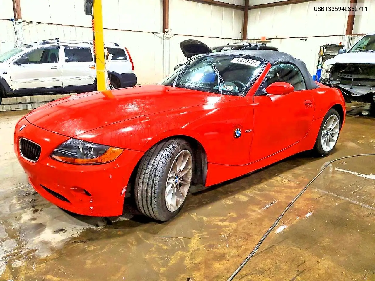 2004 BMW Z4 2.5 VIN: USBT33594LS52711 Lot: 51242996