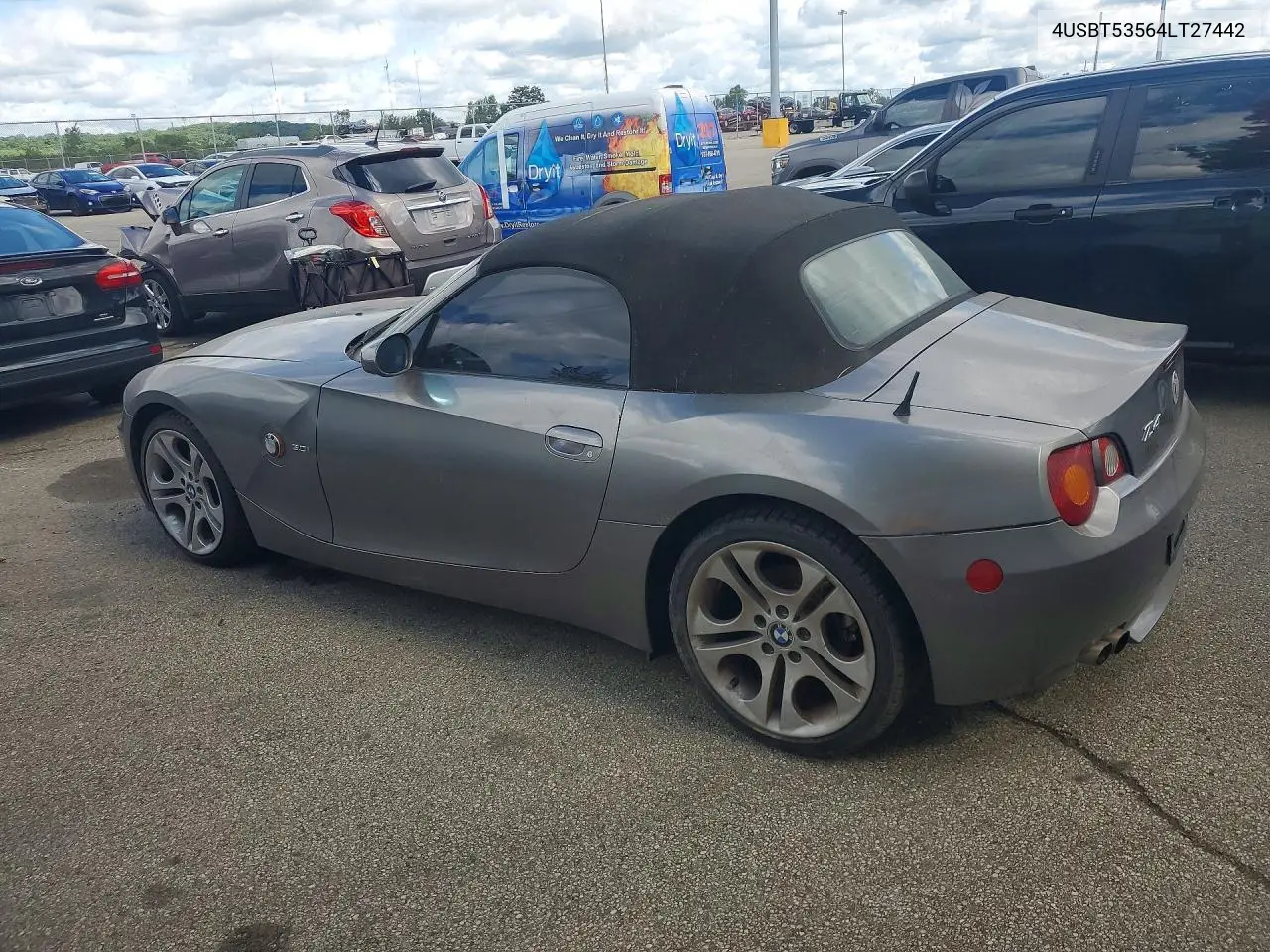 2004 BMW Z4 3.0 VIN: 4USBT53564LT27442 Lot: 57148646