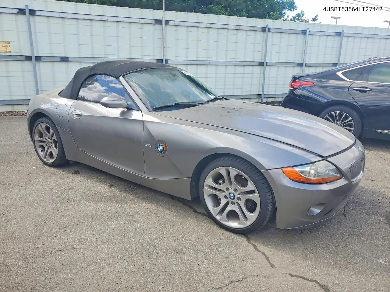 2004 BMW Z4 3.0 VIN: 4USBT53564LT27442 Lot: 57148646