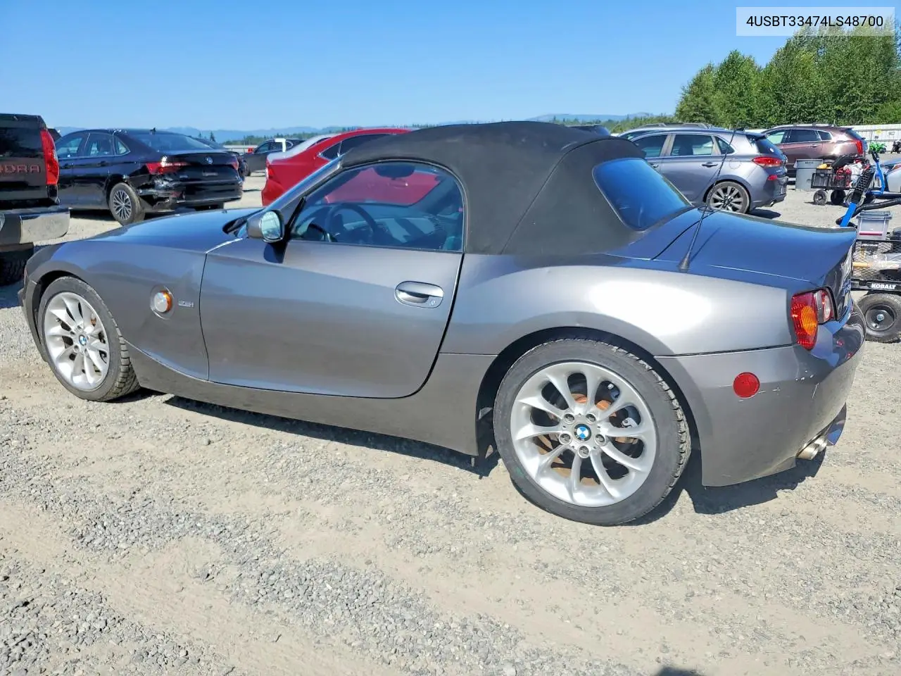 2004 BMW Z4 2.5 VIN: 4USBT33474LS48700 Lot: 61065826