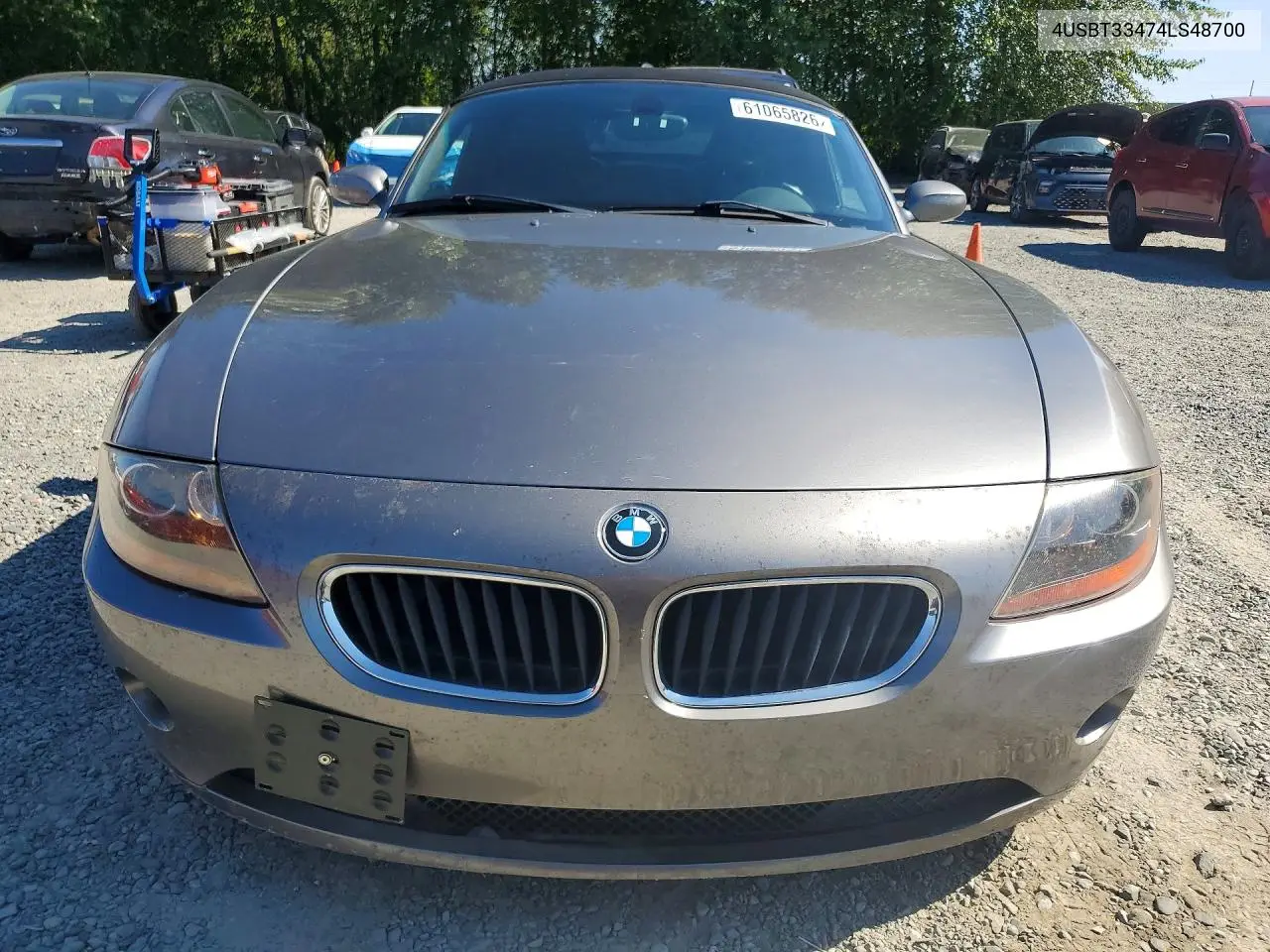 2004 BMW Z4 2.5 VIN: 4USBT33474LS48700 Lot: 61065826