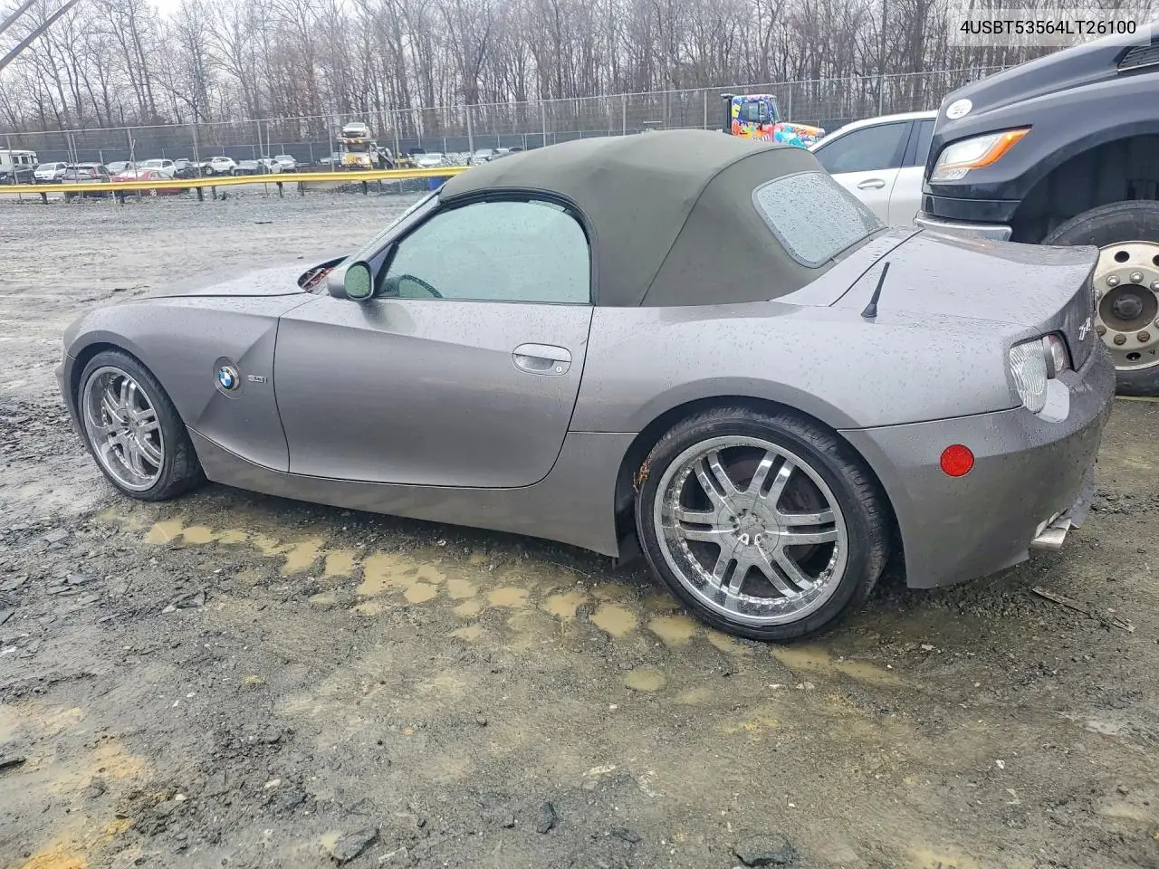 2004 BMW Z4 3.0 VIN: 4USBT53564LT26100 Lot: 78897555