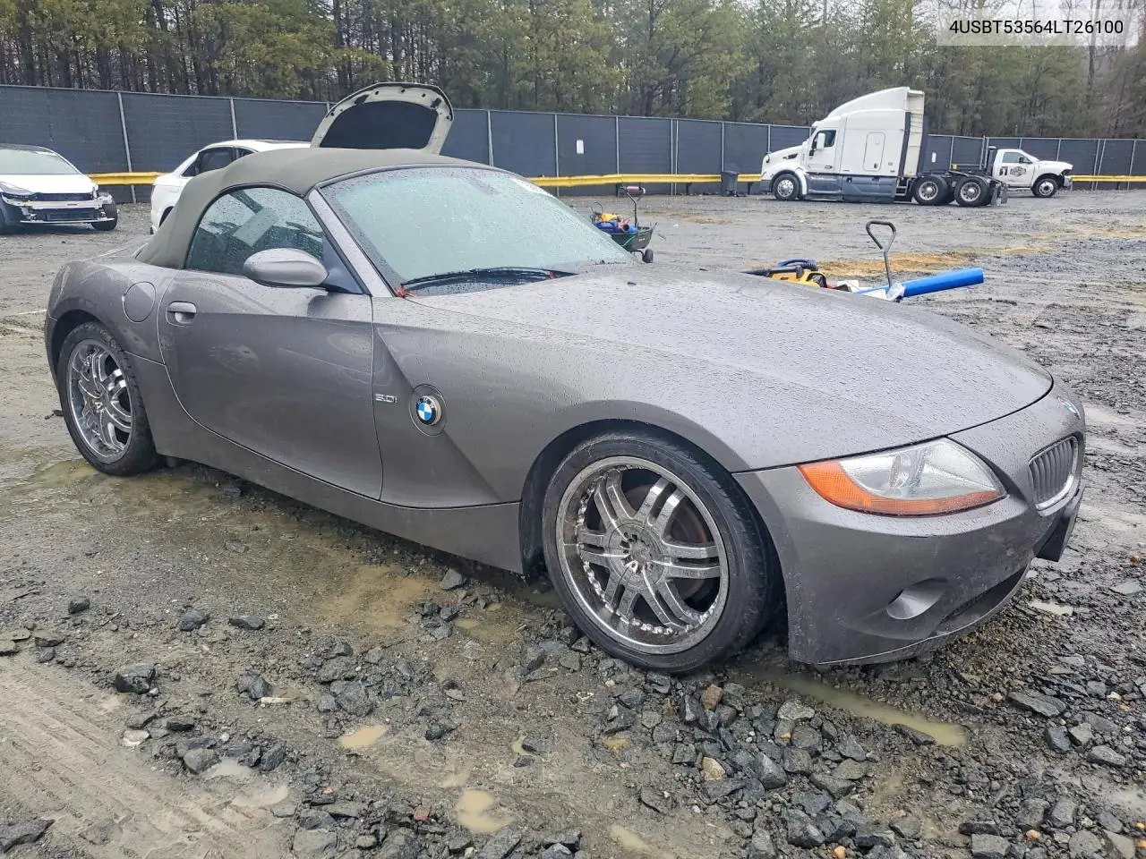 2004 BMW Z4 3.0 VIN: 4USBT53564LT26100 Lot: 78897555