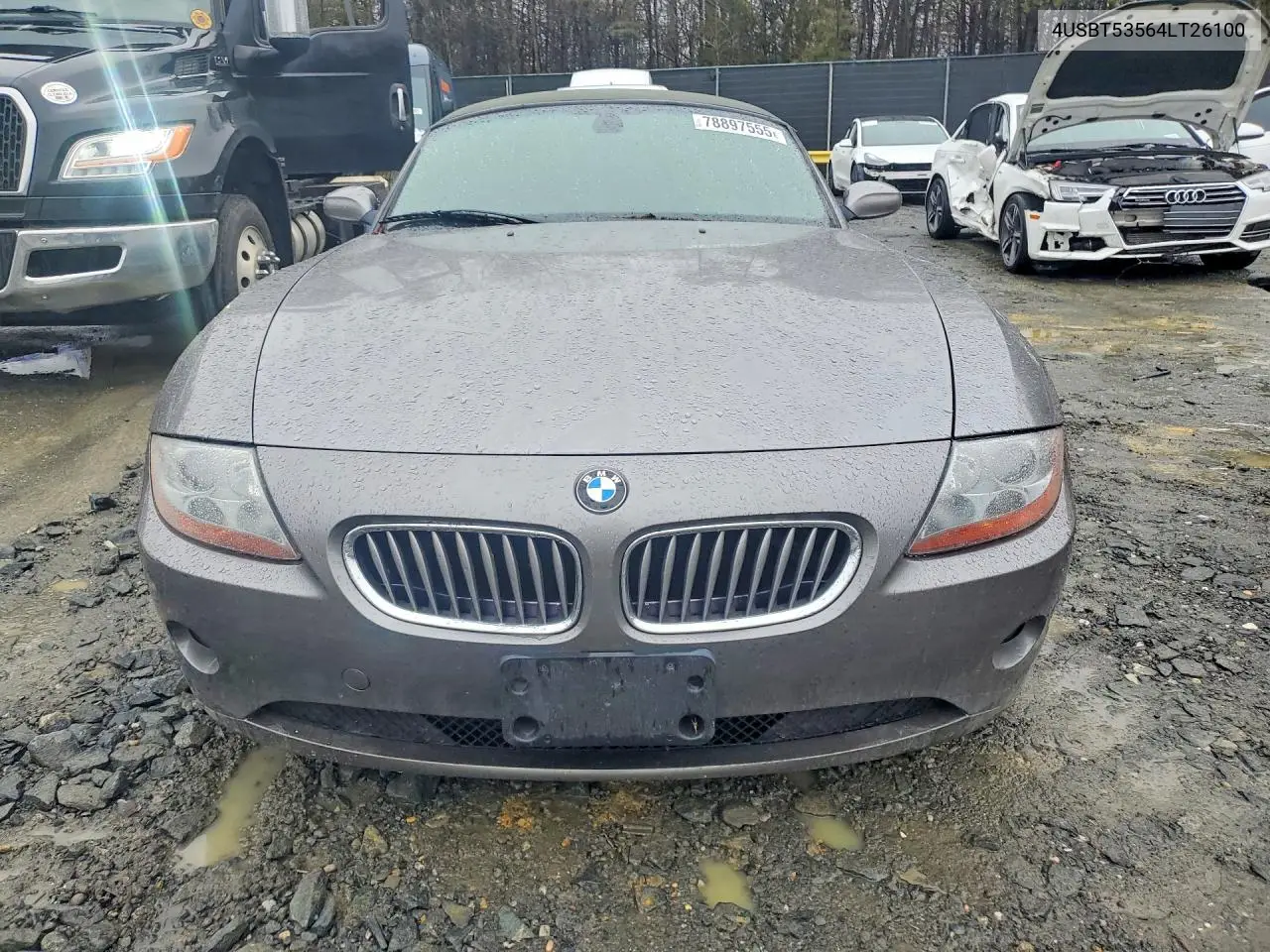2004 BMW Z4 3.0 VIN: 4USBT53564LT26100 Lot: 78897555