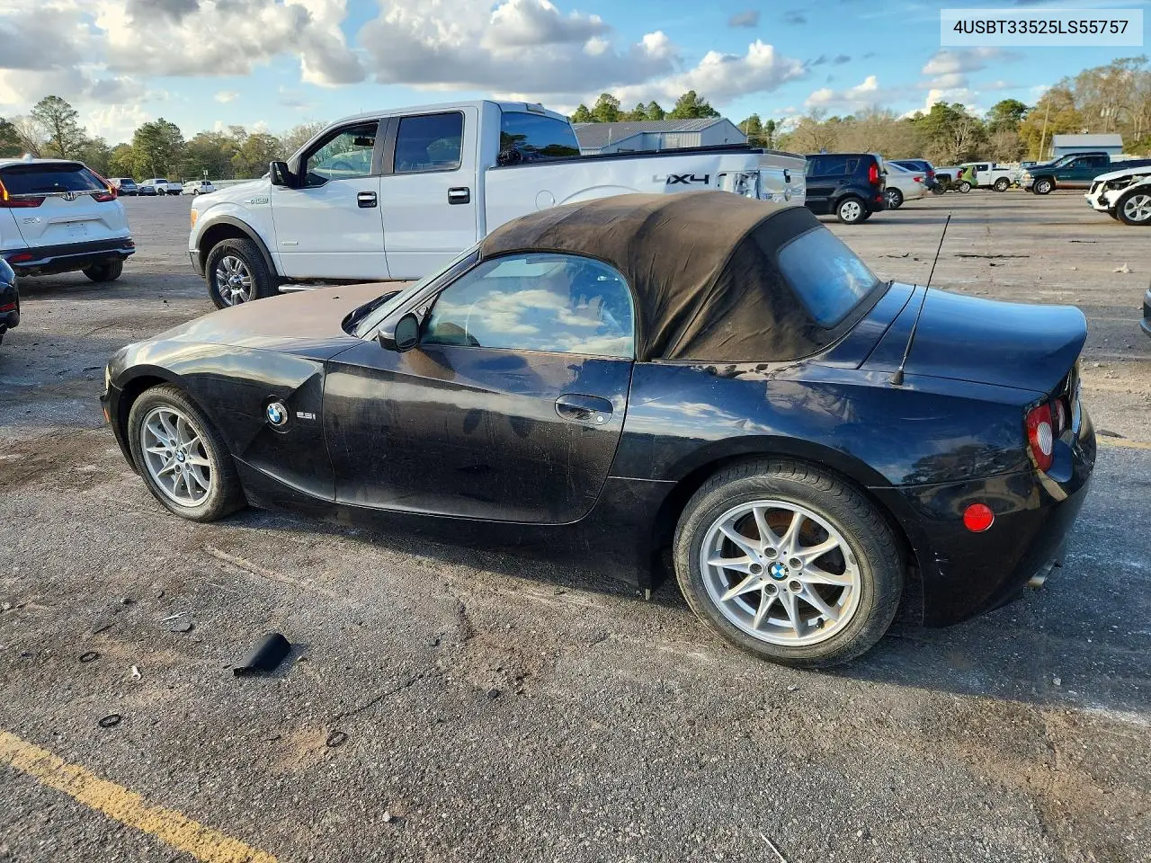 2005 BMW Z4 2.5 VIN: 4USBT33525LS55757 Lot: 48582986
