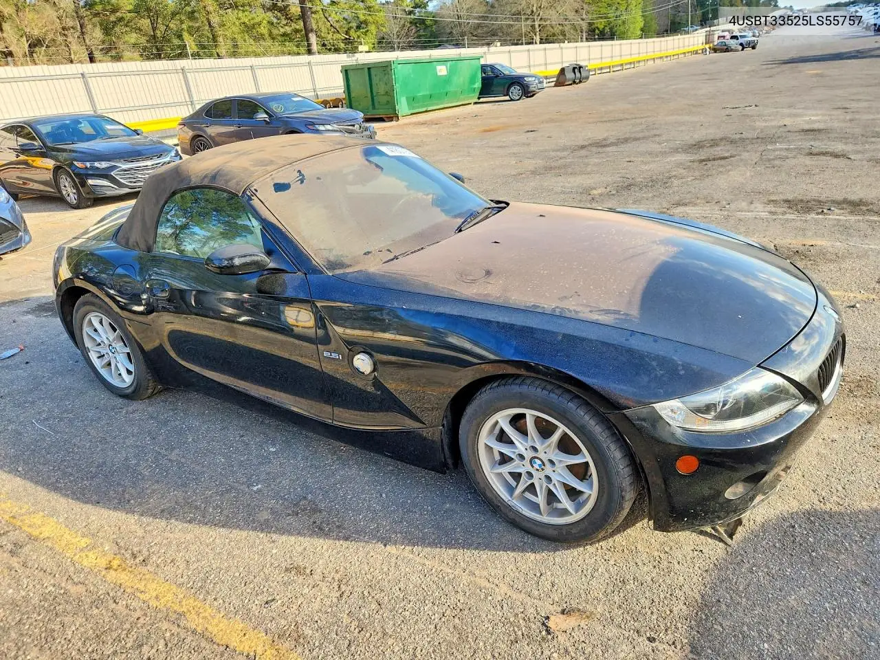 2005 BMW Z4 2.5 VIN: 4USBT33525LS55757 Lot: 48582986