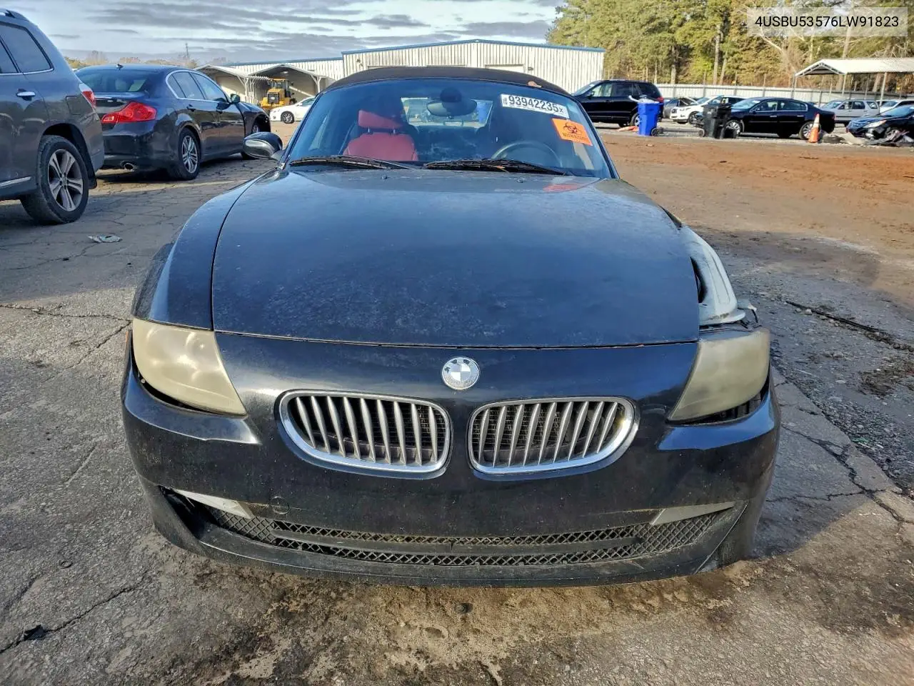 2006 BMW Z4 3.0Si VIN: 4USBU53576LW91823 Lot: 55749856