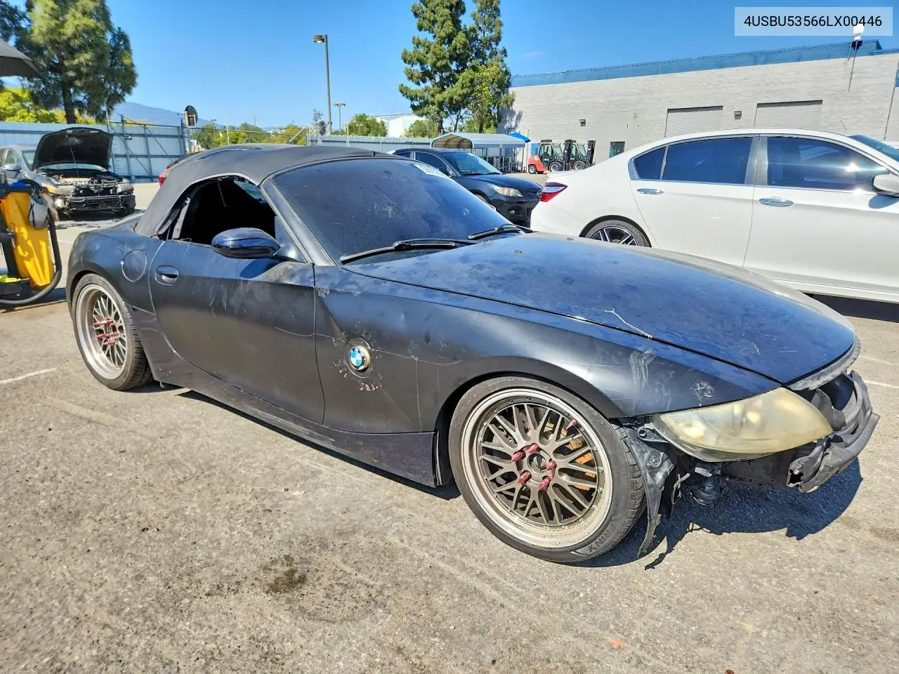 2006 BMW Z4 3.0Si VIN: 4USBU53566LX00446 Lot: 56758056