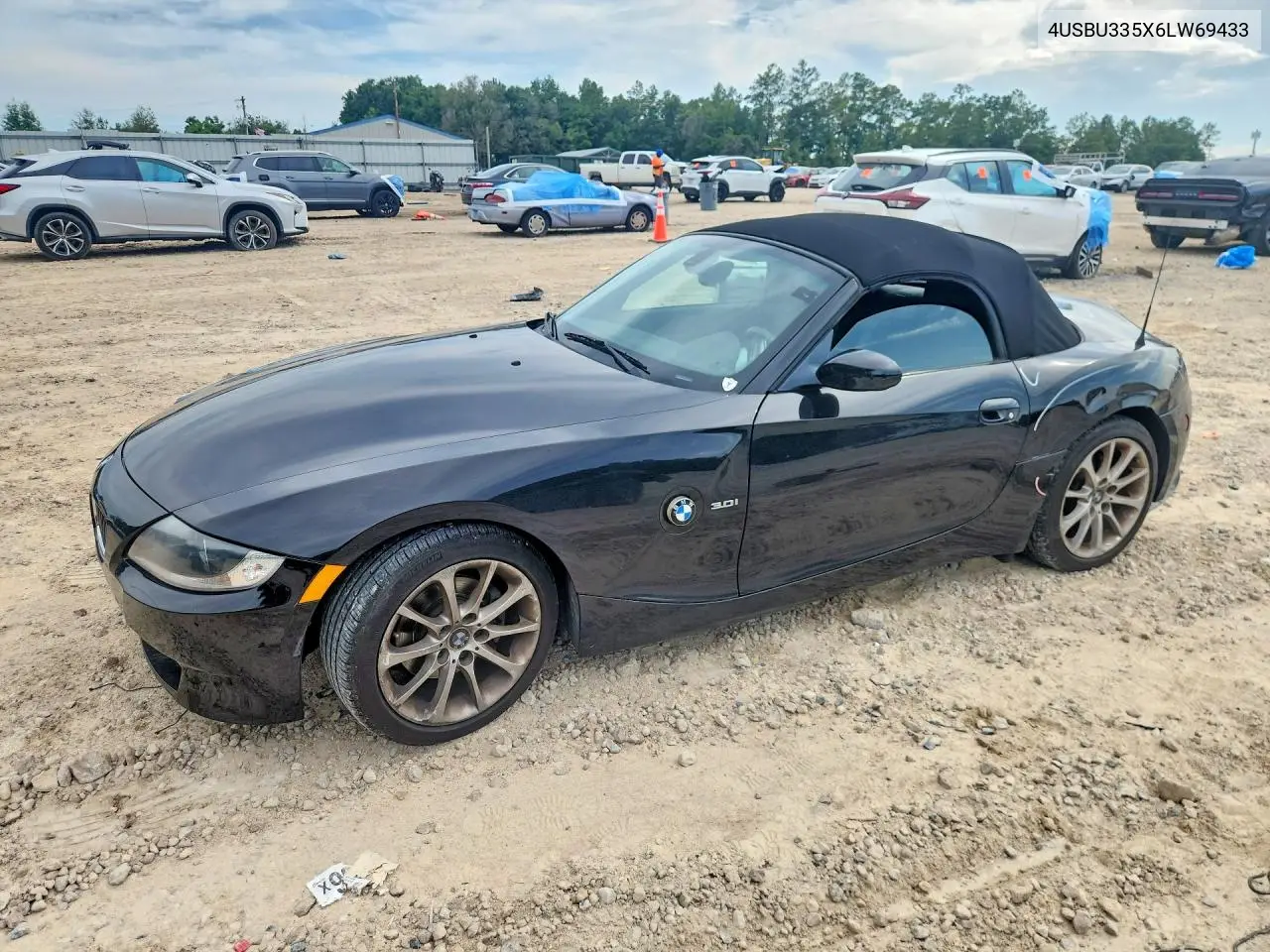 2006 BMW Z4 3.0 VIN: 4USBU335X6LW69433 Lot: 57490826