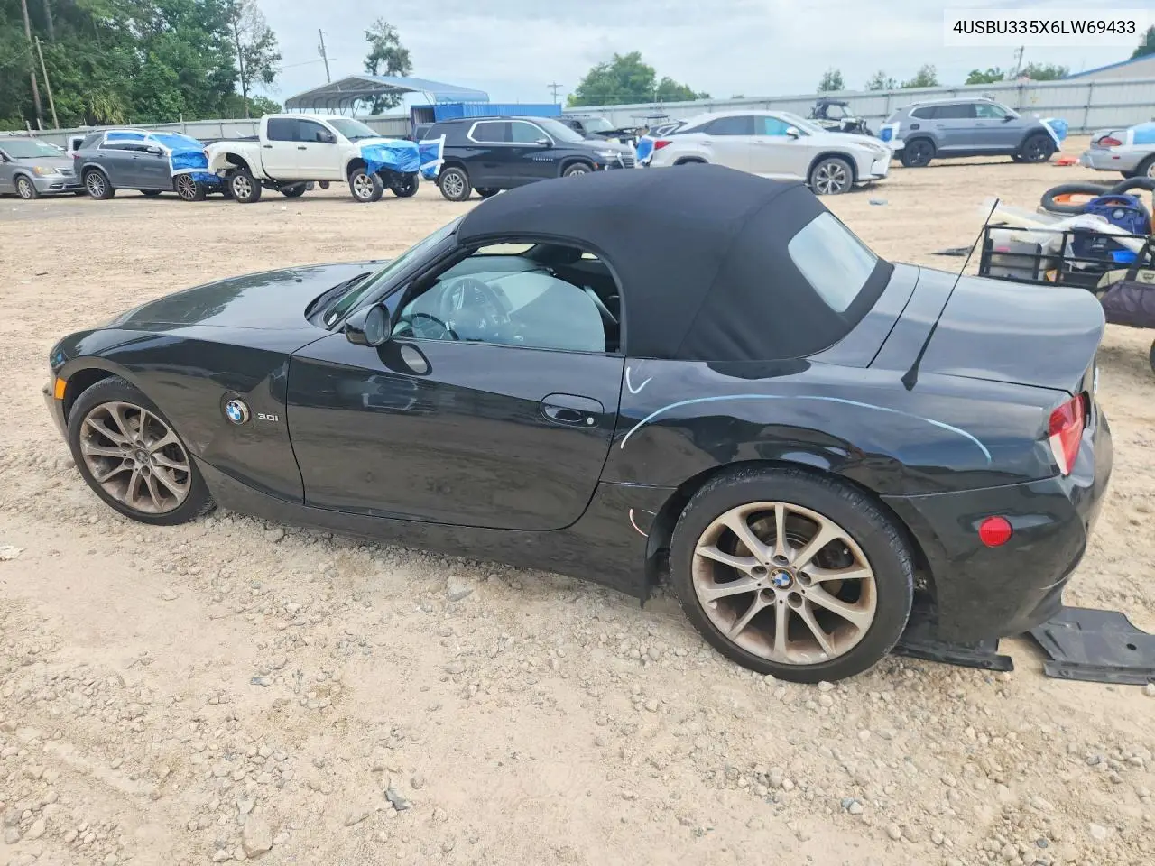 2006 BMW Z4 3.0 VIN: 4USBU335X6LW69433 Lot: 57490826