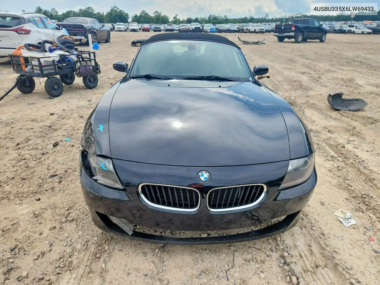 2006 BMW Z4 3.0 VIN: 4USBU335X6LW69433 Lot: 57490826