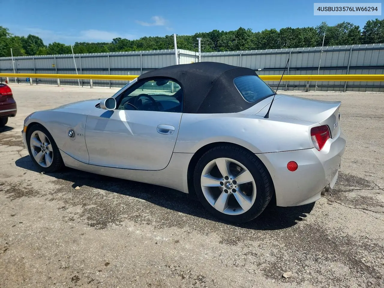 2006 BMW Z4 3.0 VIN: 4USBU33576LW66294 Lot: 85603935
