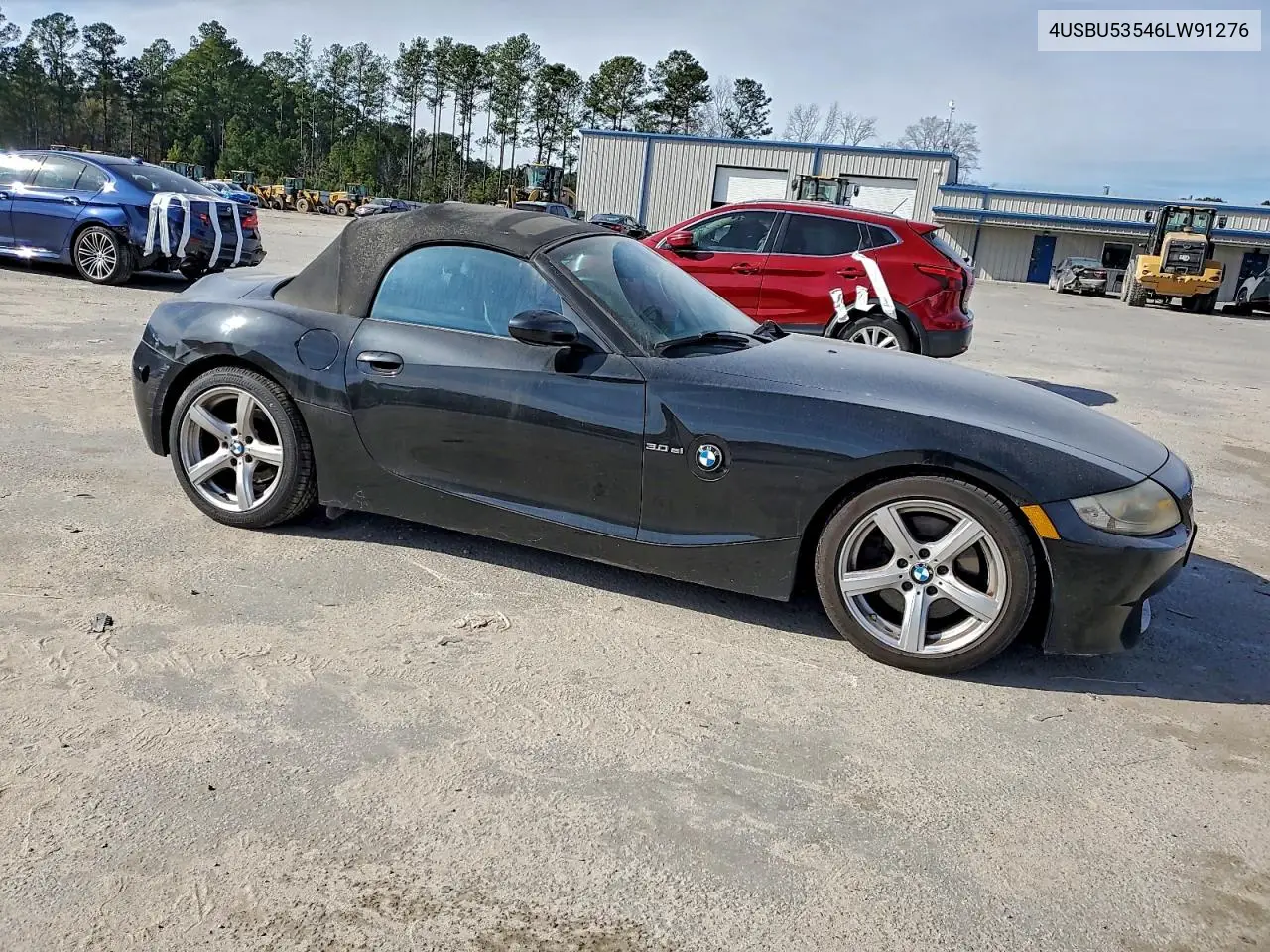 2006 BMW Z4 3.0Si VIN: 4USBU53546LW91276 Lot: 99948935