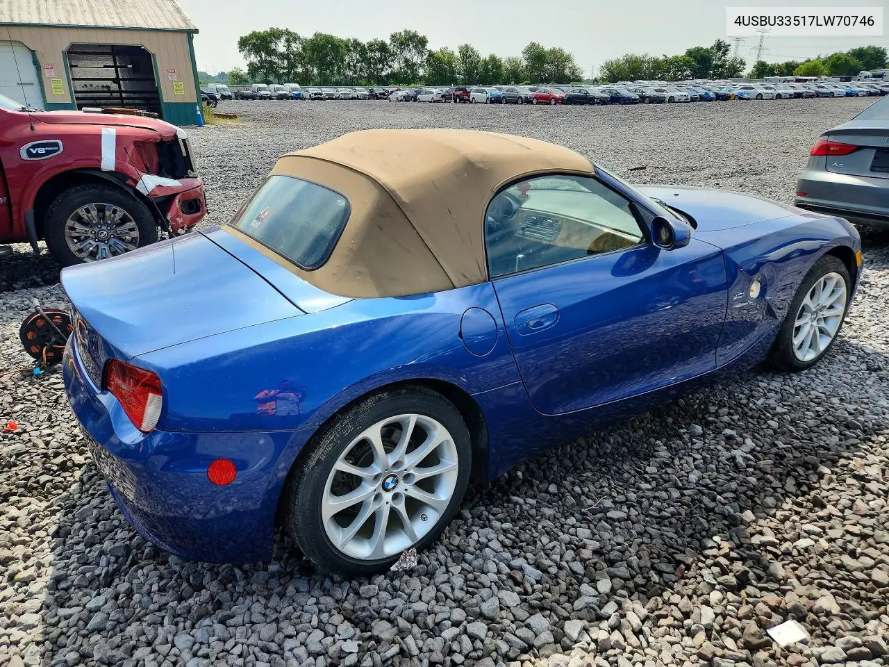2007 BMW Z4 3.0 VIN: 4USBU33517LW70746 Lot: 54806656