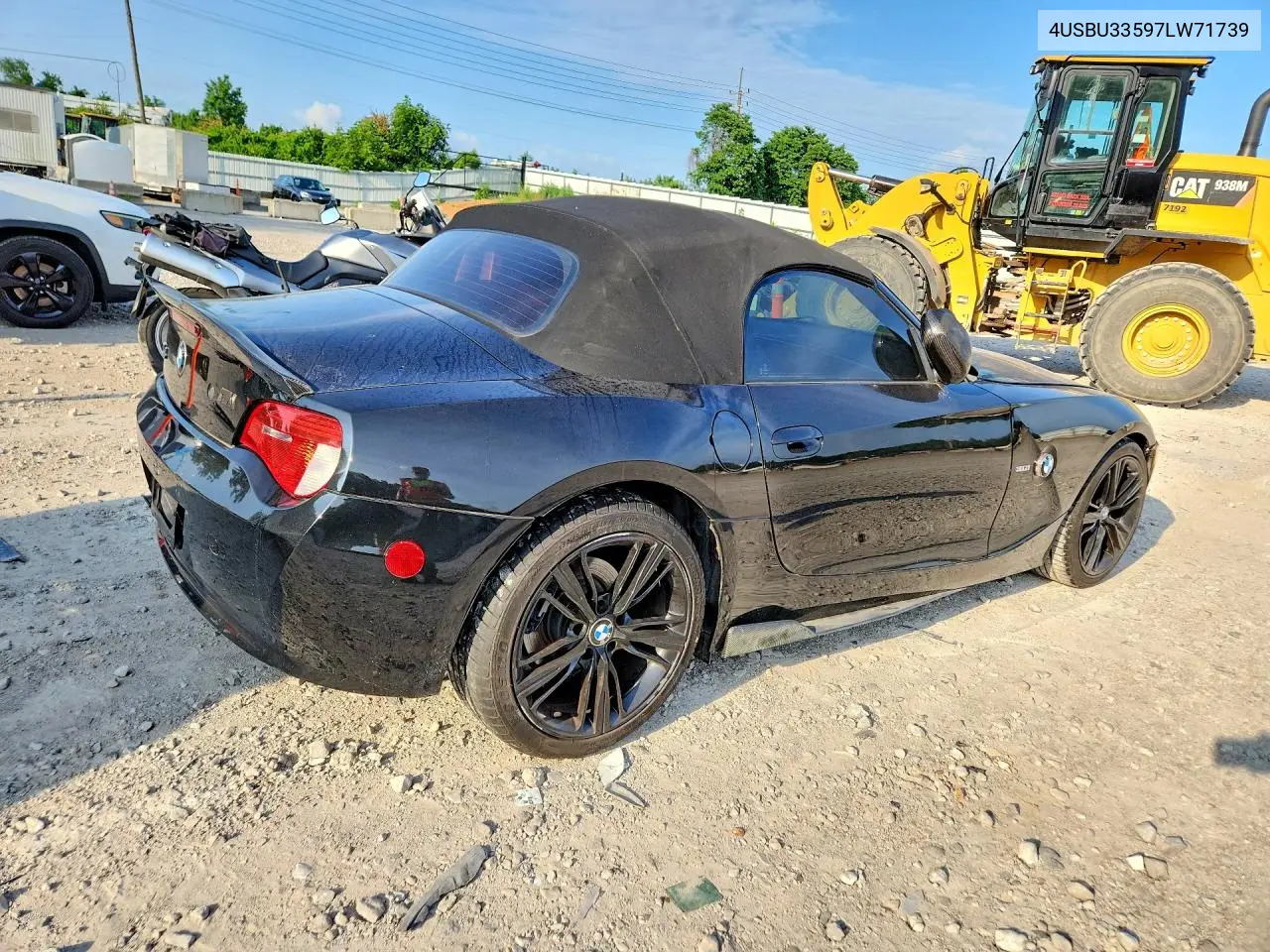 2007 BMW Z4 3.0 VIN: 4USBU33597LW71739 Lot: 58530206