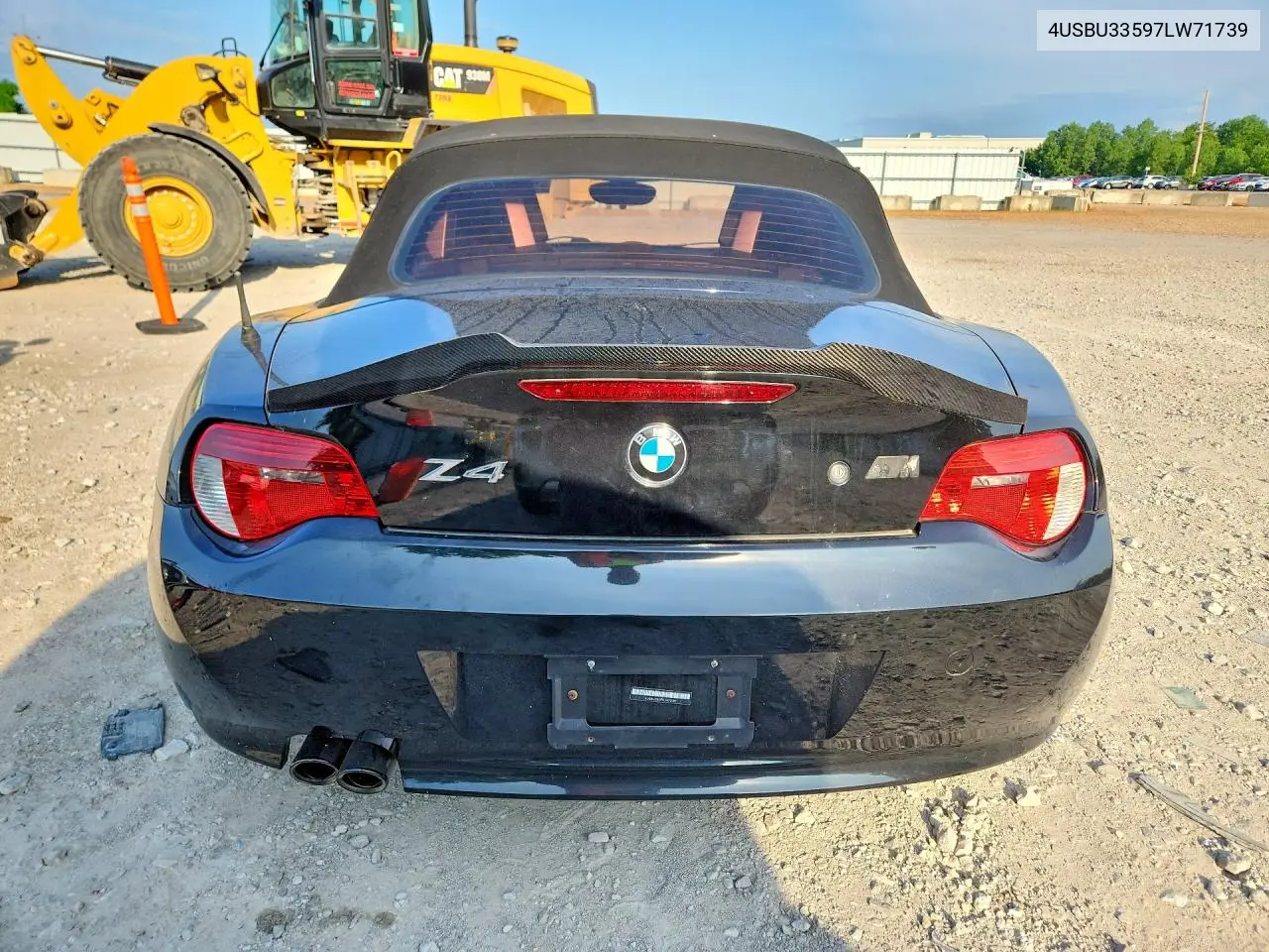 2007 BMW Z4 3.0 VIN: 4USBU33597LW71739 Lot: 58530206