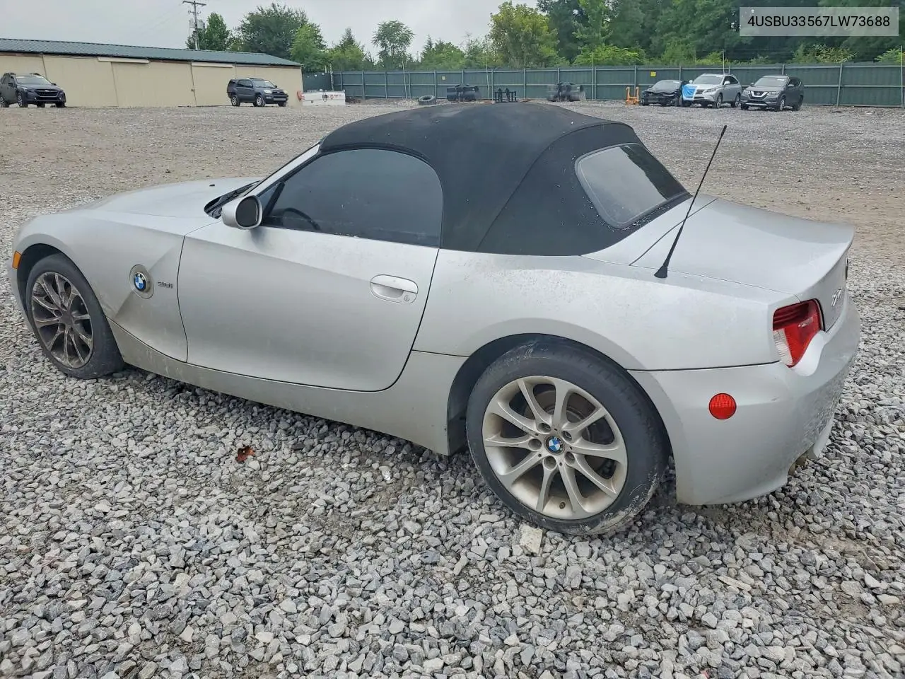 2007 BMW Z4 3.0 VIN: 4USBU33567LW73688 Lot: 61237906