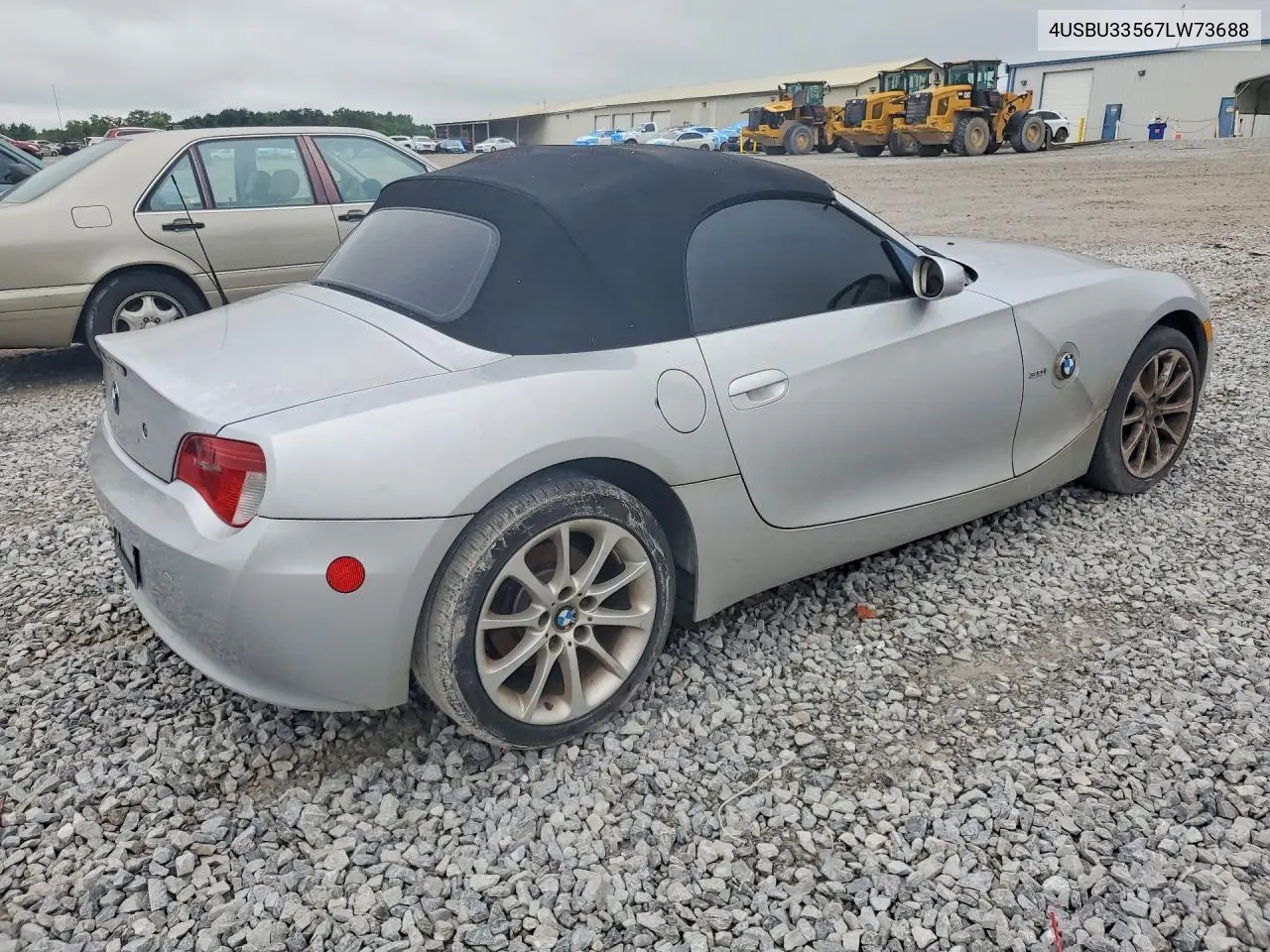 2007 BMW Z4 3.0 VIN: 4USBU33567LW73688 Lot: 61237906