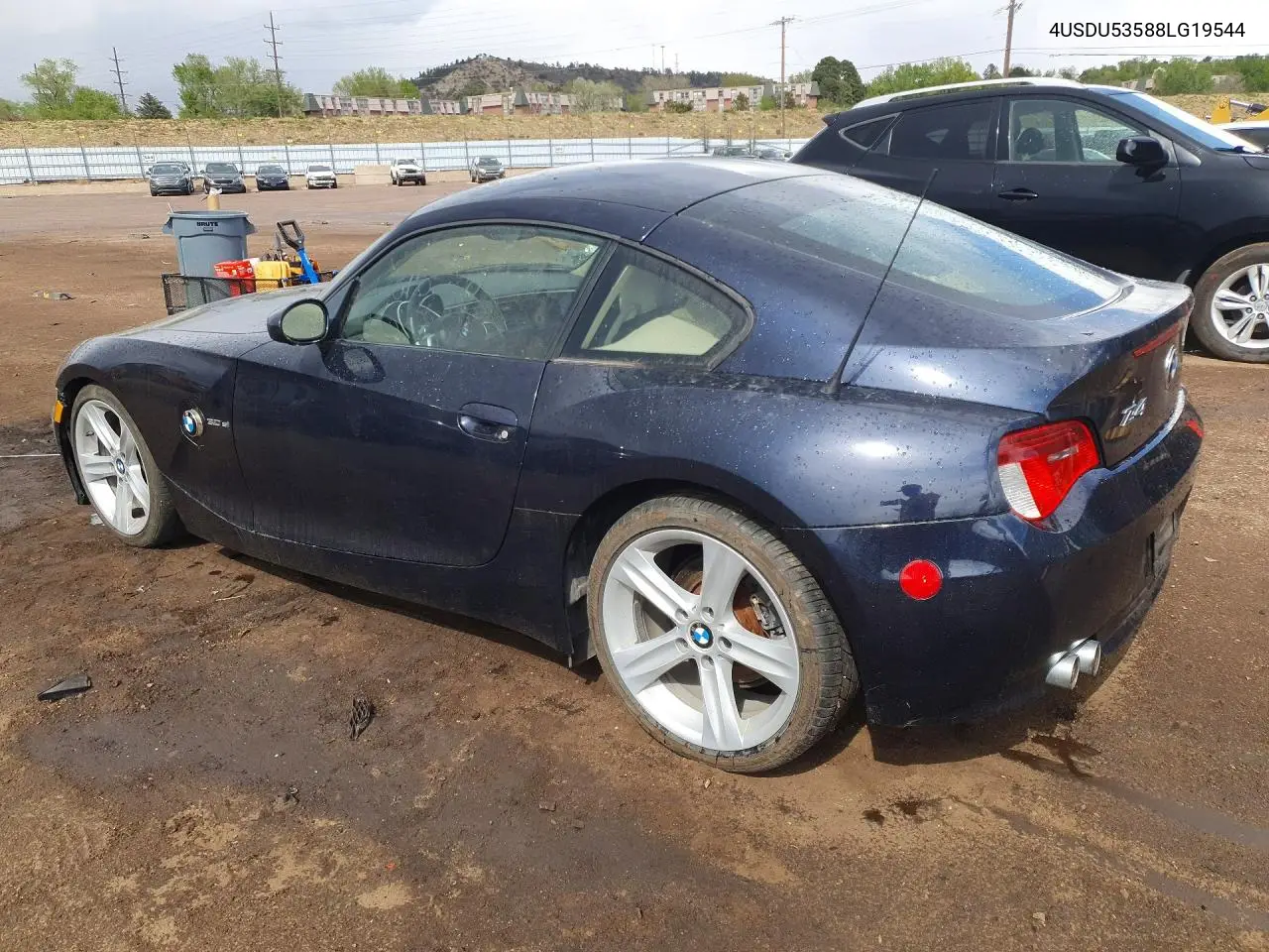 2008 BMW Z4 3.0Si VIN: 4USDU53588LG19544 Lot: 51434026