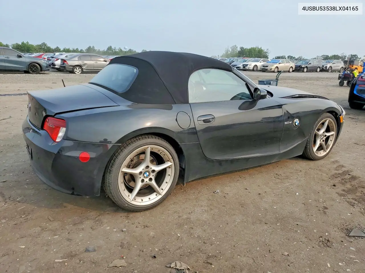 2008 BMW Z4 3.0Si VIN: 4USBU53538LX04165 Lot: 53999726
