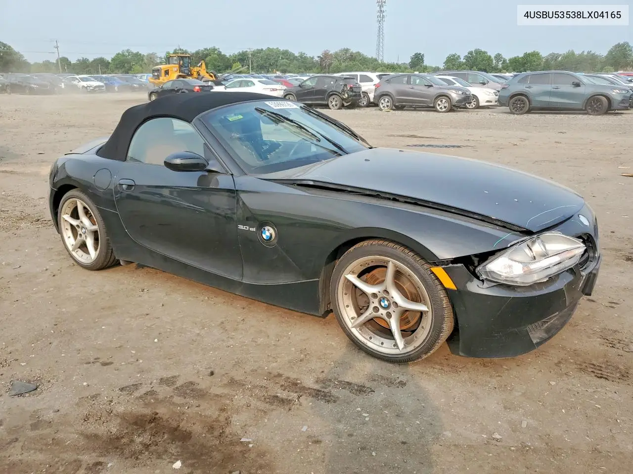 2008 BMW Z4 3.0Si VIN: 4USBU53538LX04165 Lot: 53999726