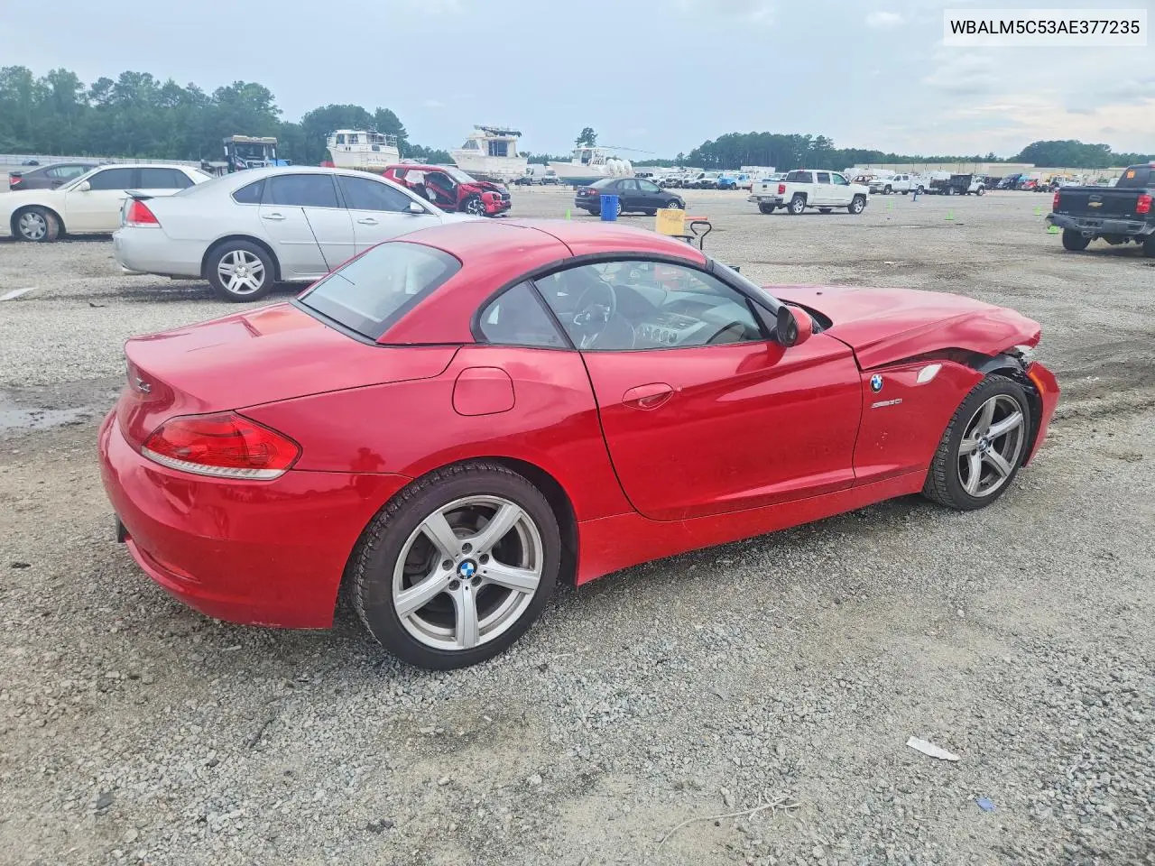 2010 BMW Z4 Sdrive30I VIN: WBALM5C53AE377235 Lot: 59287716