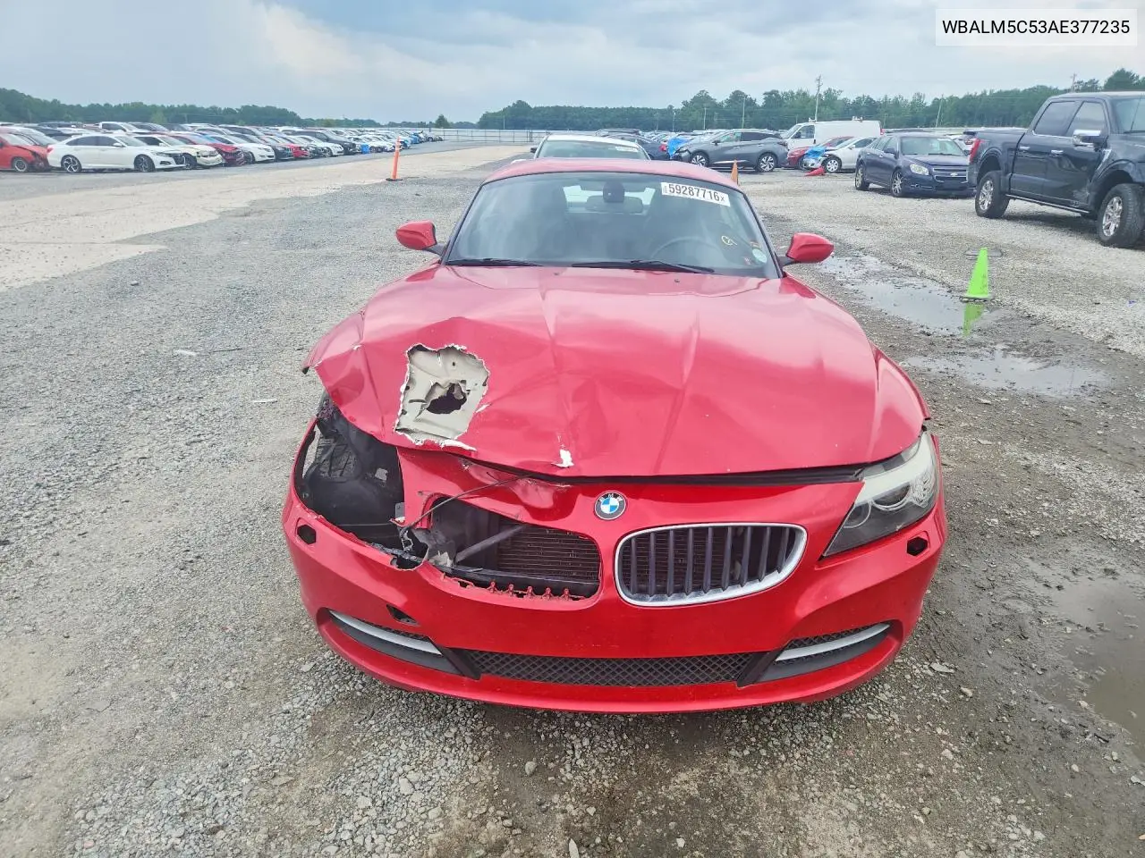 2010 BMW Z4 Sdrive30I VIN: WBALM5C53AE377235 Lot: 59287716