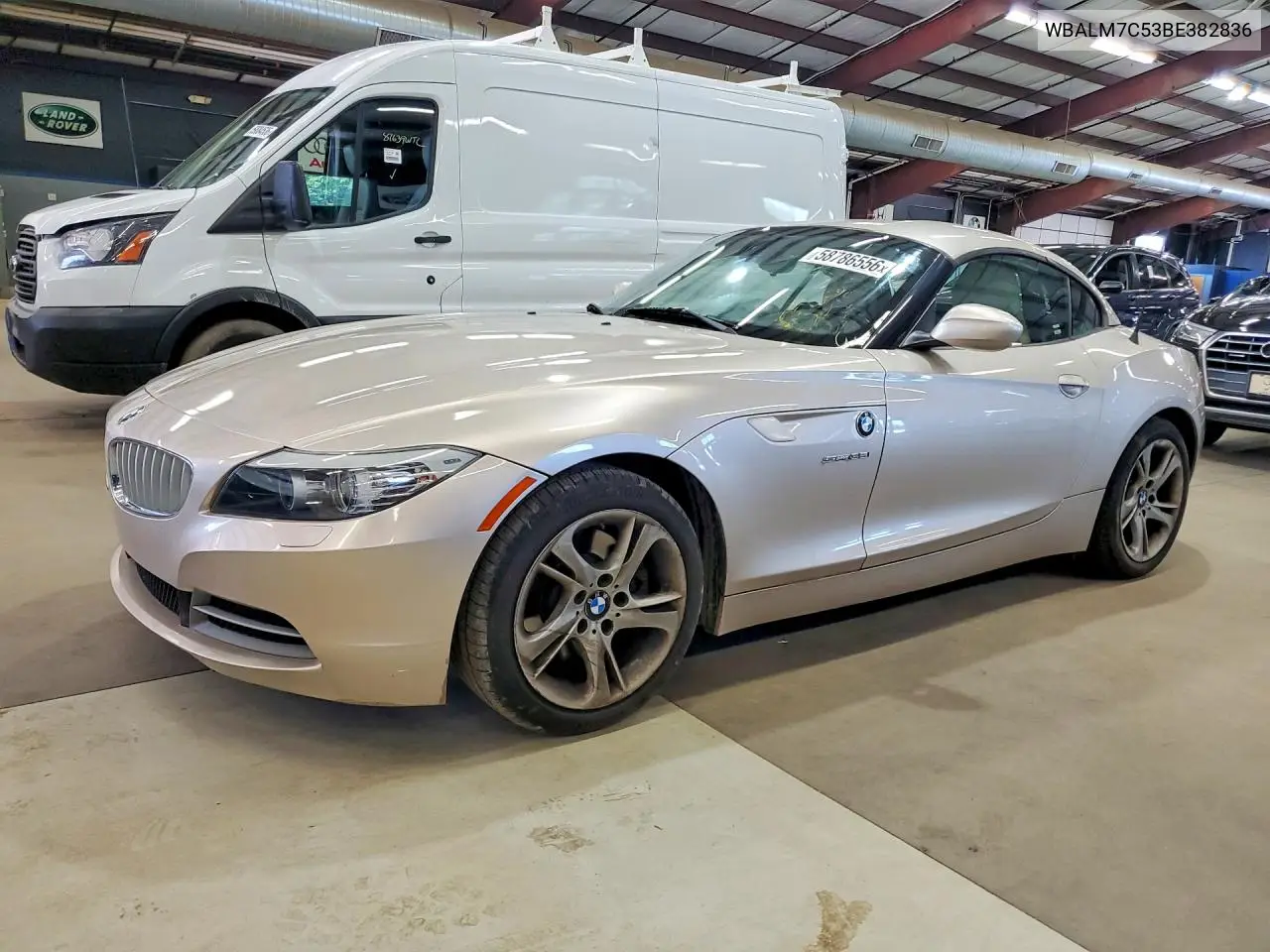 2011 BMW Z4 Sdrive35I VIN: WBALM7C53BE382836 Lot: 58786556