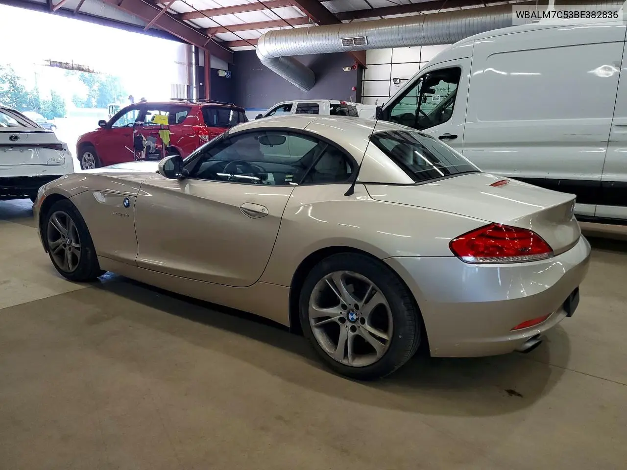 2011 BMW Z4 Sdrive35I VIN: WBALM7C53BE382836 Lot: 58786556