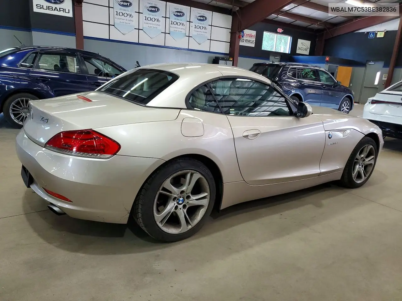 2011 BMW Z4 Sdrive35I VIN: WBALM7C53BE382836 Lot: 58786556