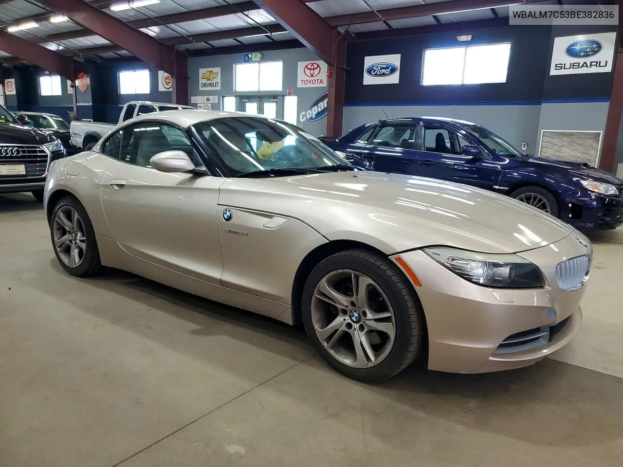 2011 BMW Z4 Sdrive35I VIN: WBALM7C53BE382836 Lot: 58786556