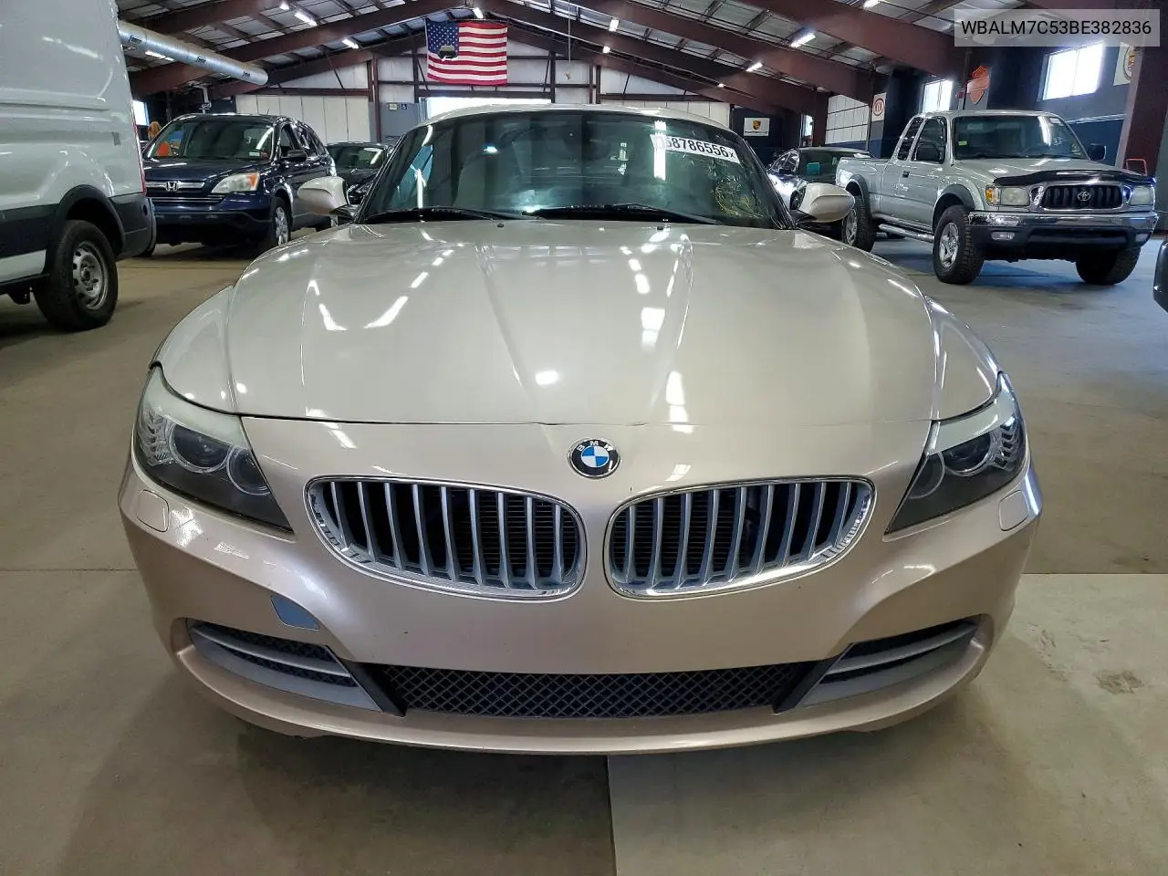 2011 BMW Z4 Sdrive35I VIN: WBALM7C53BE382836 Lot: 58786556