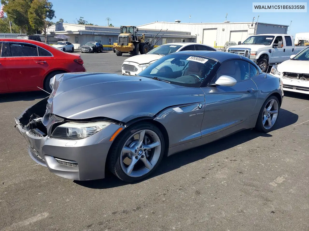 2011 BMW Z4 Sdrive35Is VIN: WBALM1C51BE633558 Lot: 59556806