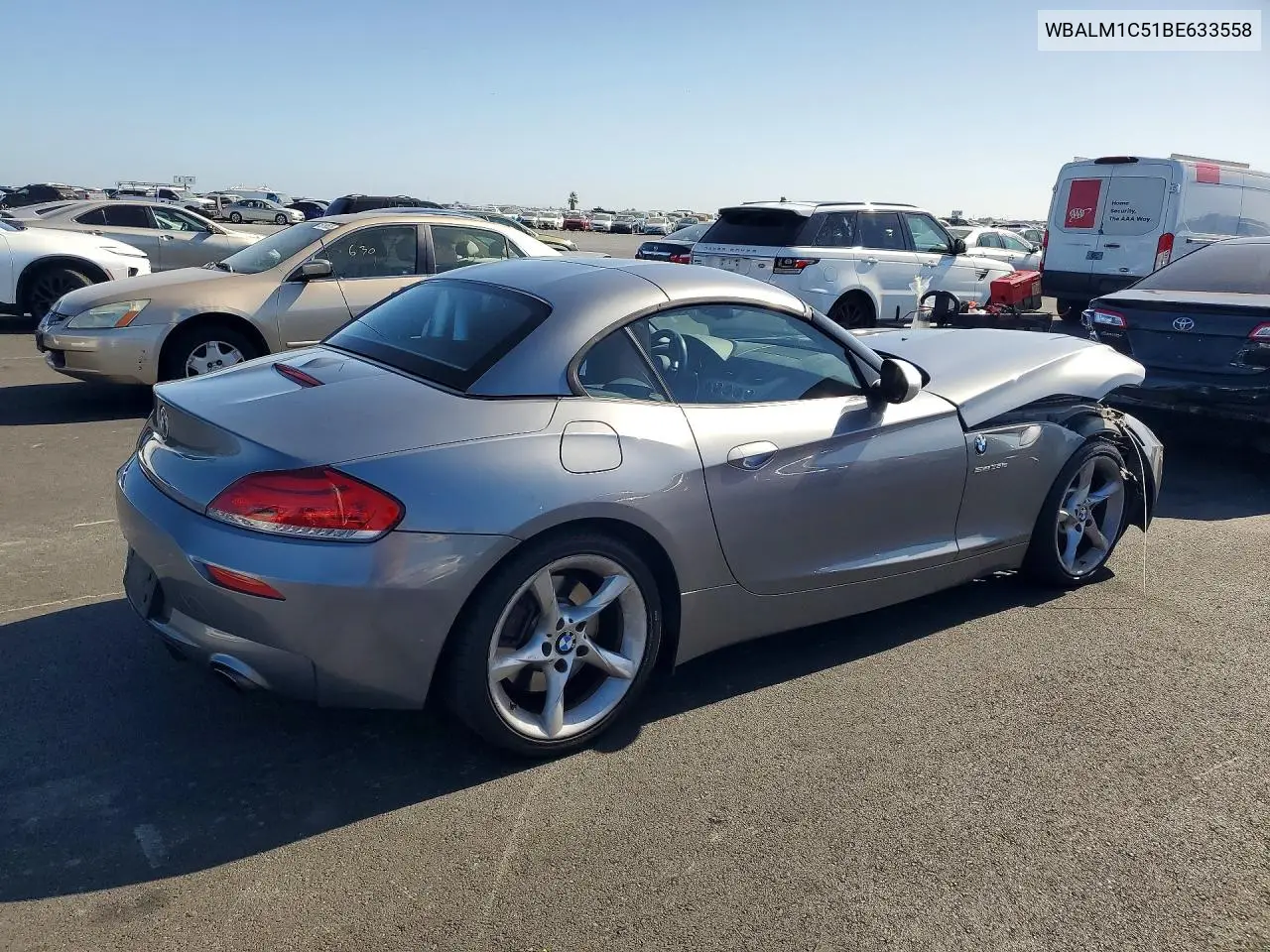 2011 BMW Z4 Sdrive35Is VIN: WBALM1C51BE633558 Lot: 59556806