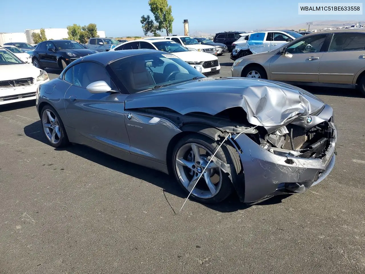 2011 BMW Z4 Sdrive35Is VIN: WBALM1C51BE633558 Lot: 59556806