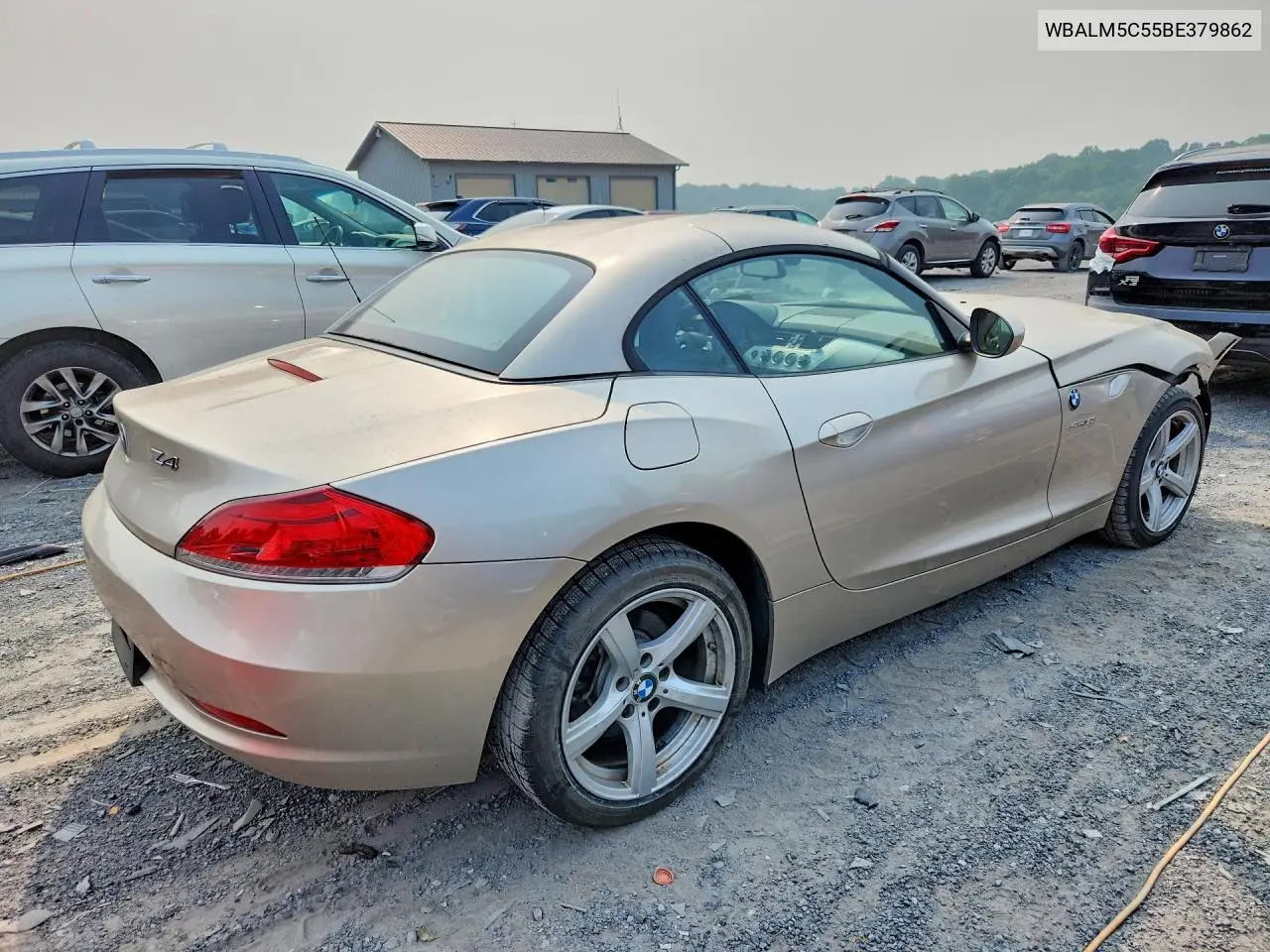 2011 BMW Z4 VIN: WBALM5C55BE379862 Lot: 60494146