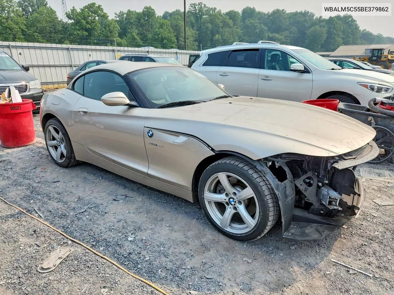 2011 BMW Z4 VIN: WBALM5C55BE379862 Lot: 60494146