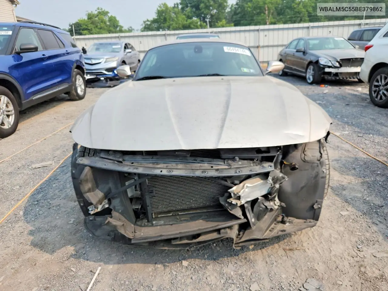 2011 BMW Z4 VIN: WBALM5C55BE379862 Lot: 60494146