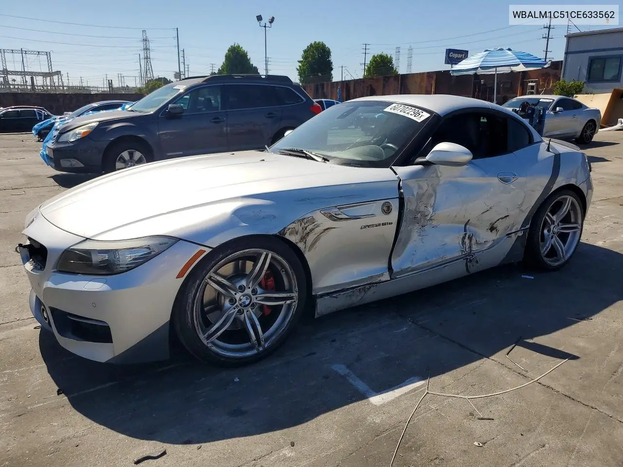 2012 BMW Z4 Sdrive35Is VIN: WBALM1C51CE633562 Lot: 60702296