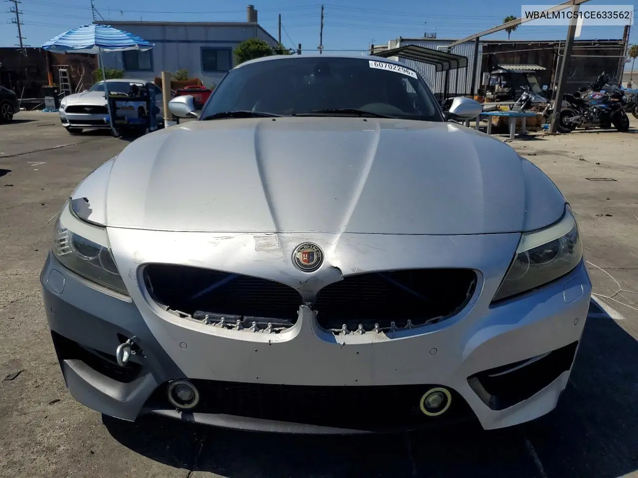 2012 BMW Z4 Sdrive35Is VIN: WBALM1C51CE633562 Lot: 60702296