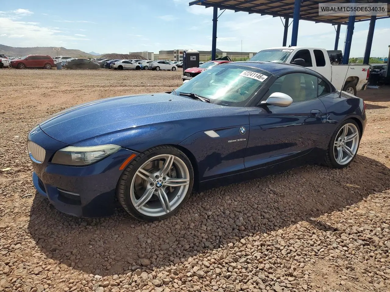 2013 BMW Z4 Sdrive35Is VIN: WBALM1C55DE634036 Lot: 62241146