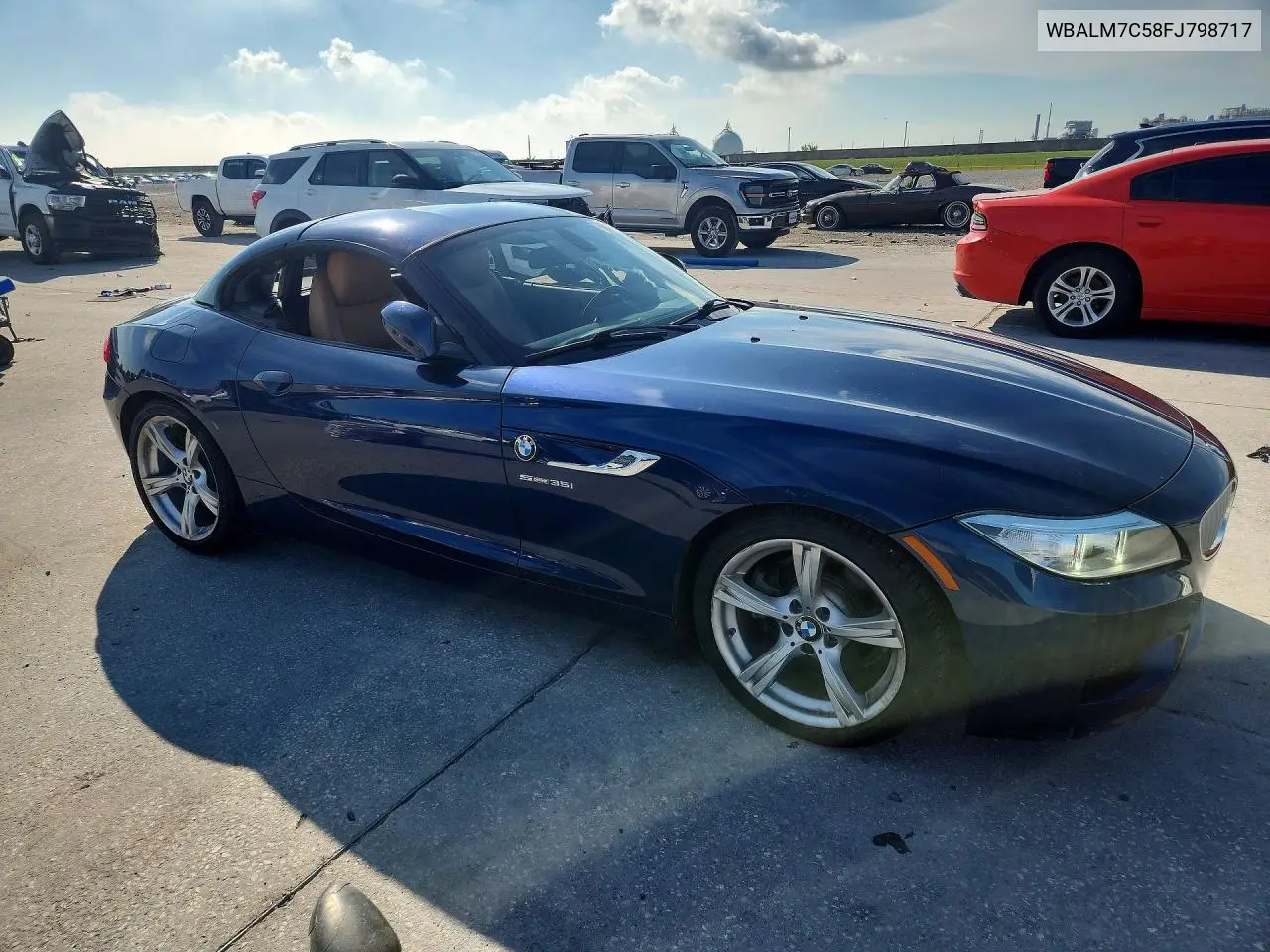 2015 BMW Z4 Sdrive35I VIN: WBALM7C58FJ798717 Lot: 60196166